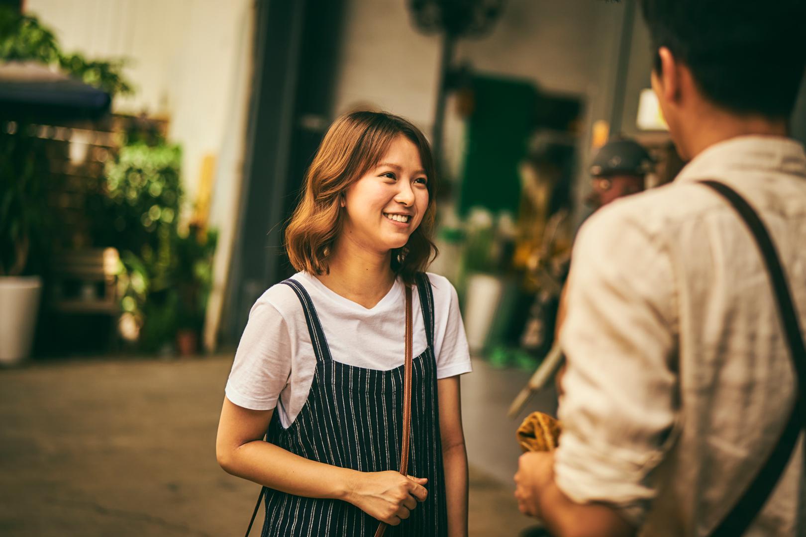 「小玉」項婕如(左)在《做工的人》劇中成熟的表現,深獲觀眾喜愛。(大慕影藝提供)