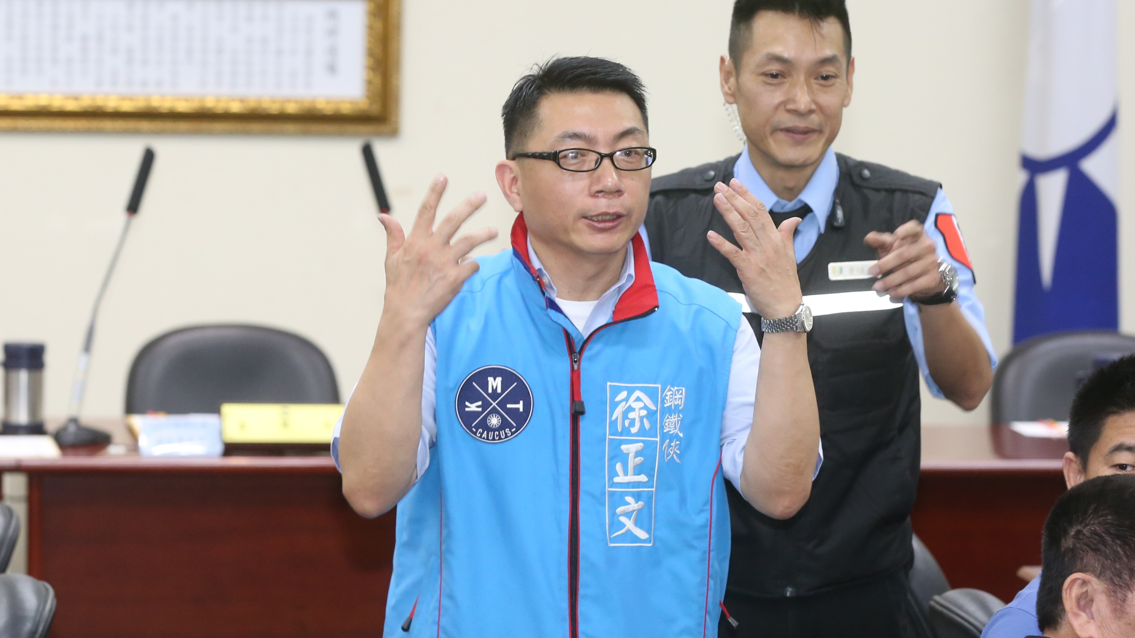 國民黨中央委員徐正文因包機事宜遭懲處，他不滿痛批黨打自己人最行。（本刊資料照）