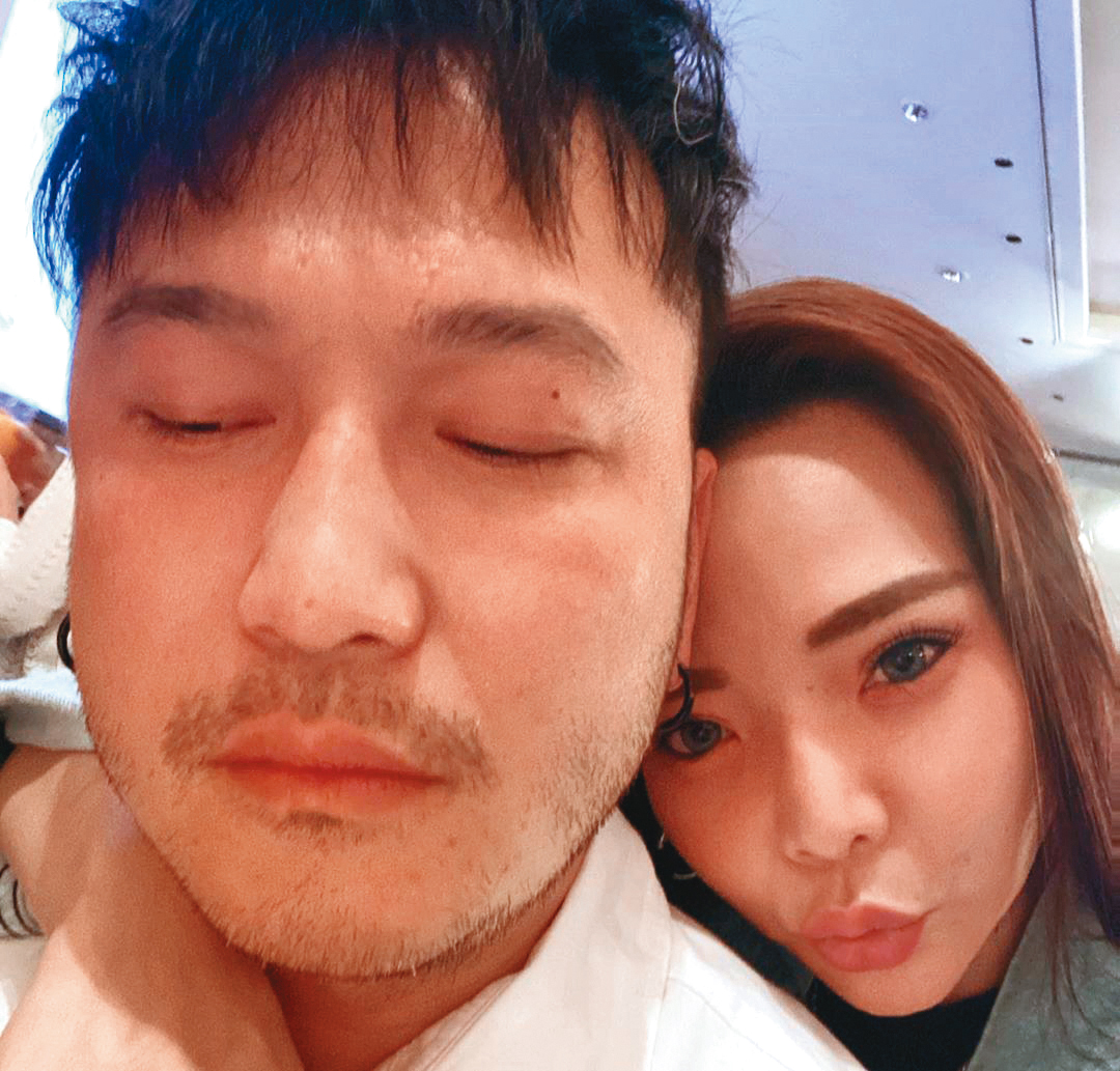 單身之時，小甜甜（右）身邊有「兄弟」KID（左）；她之前暗戀、告白KID，但從沒被接受。（翻攝自小甜甜IG）