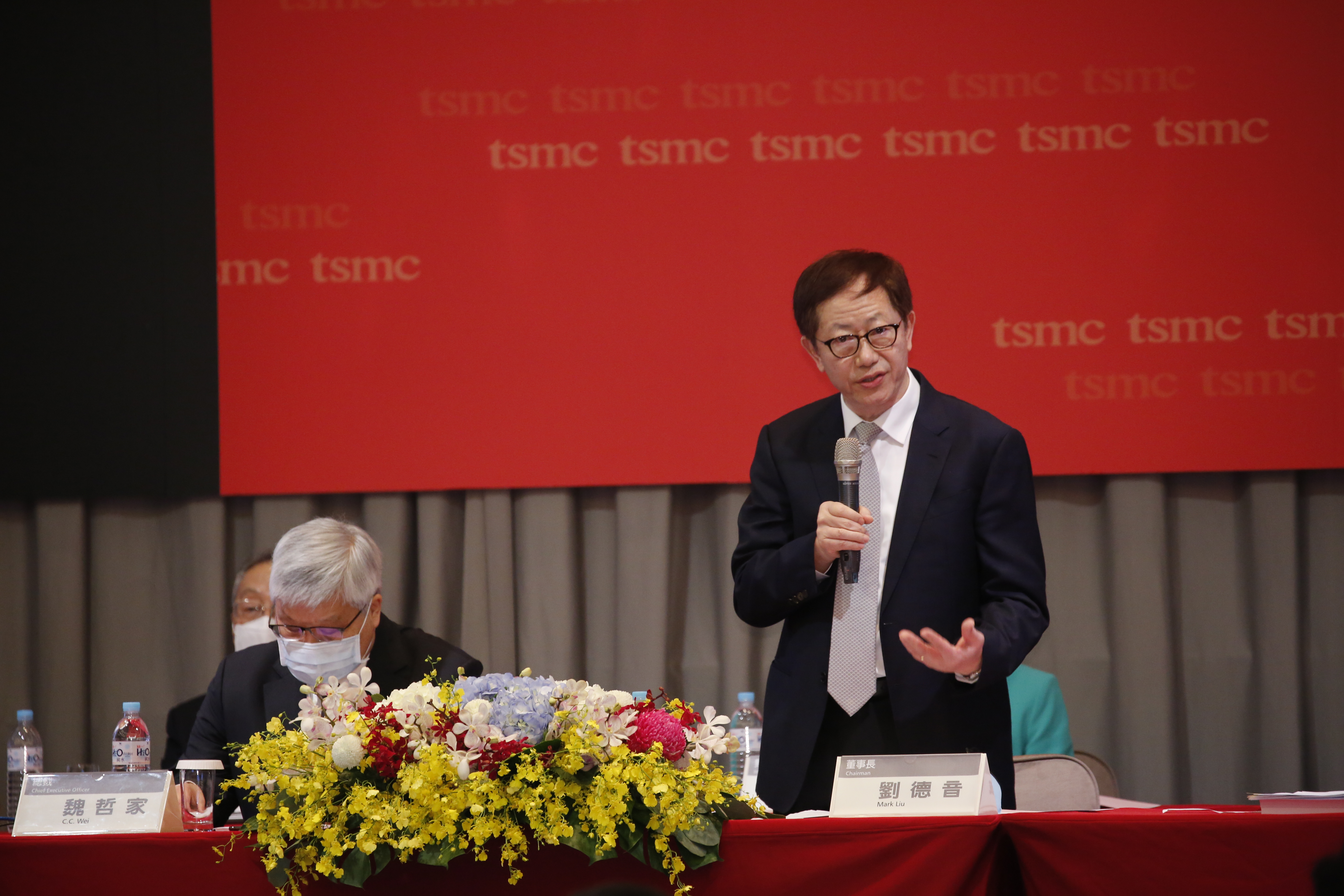 台積電董事長劉德音表示，下半年產能利用率不是大問題。