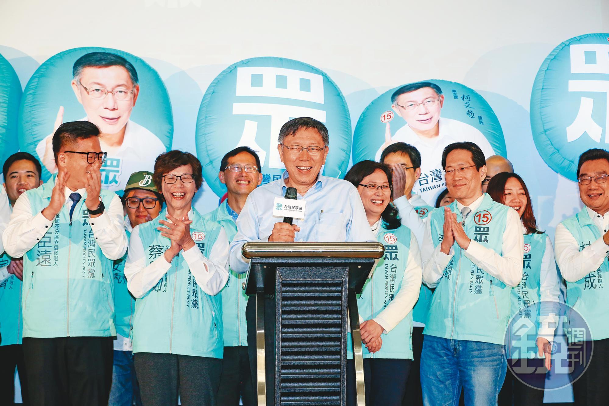 台北市長柯文哲創立的民眾黨,傳出也可能在高雄市長補選參戰,但被外界點名的立委蔡壁如、張其祿均無意願。
