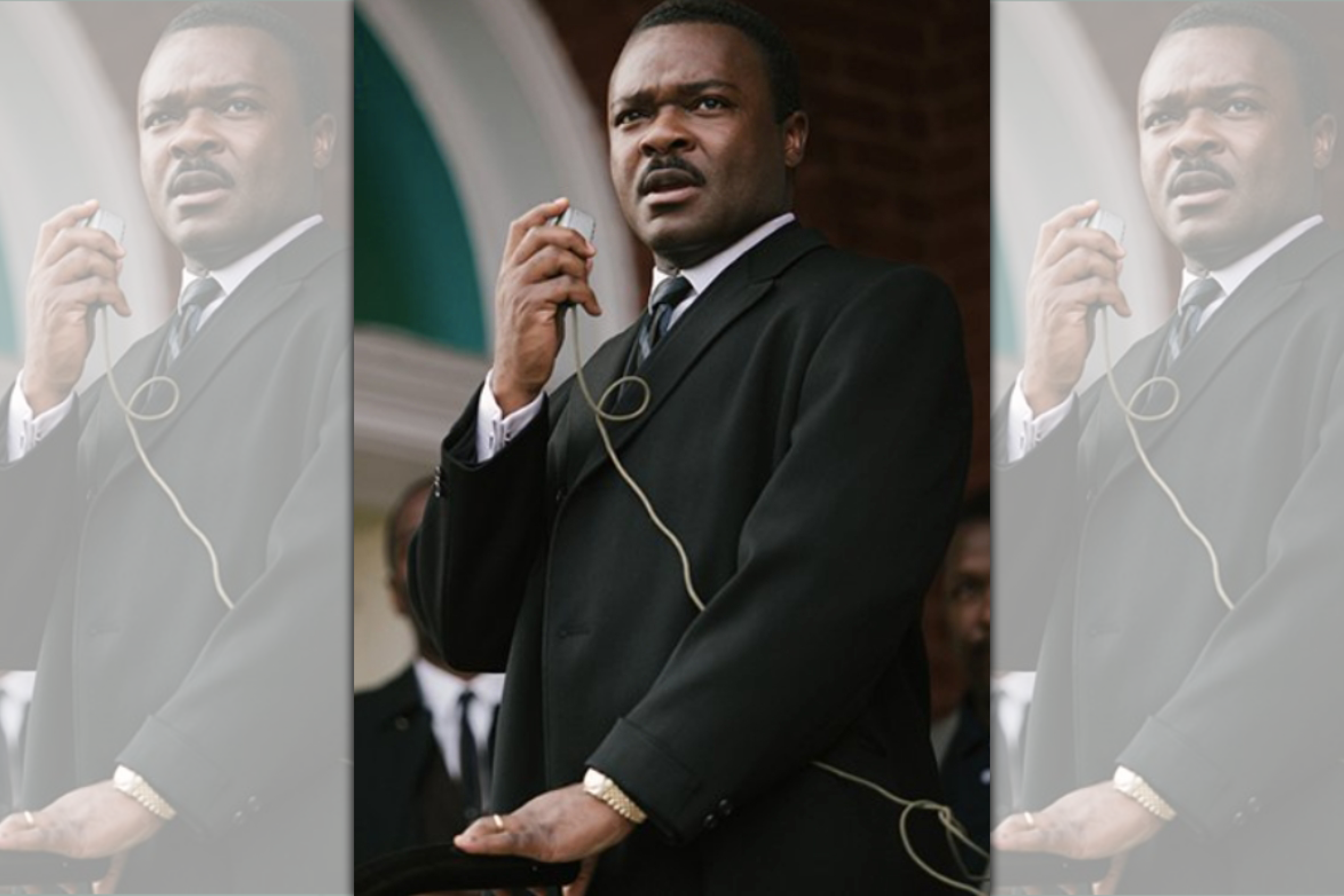 《逐夢大道》描述民權領袖金恩博士生前改變歷史的和平示威，但電影上映時聲援被執法過當的民眾，卻引來美國影藝學院成員的反感。（翻攝自Selma官方推特）