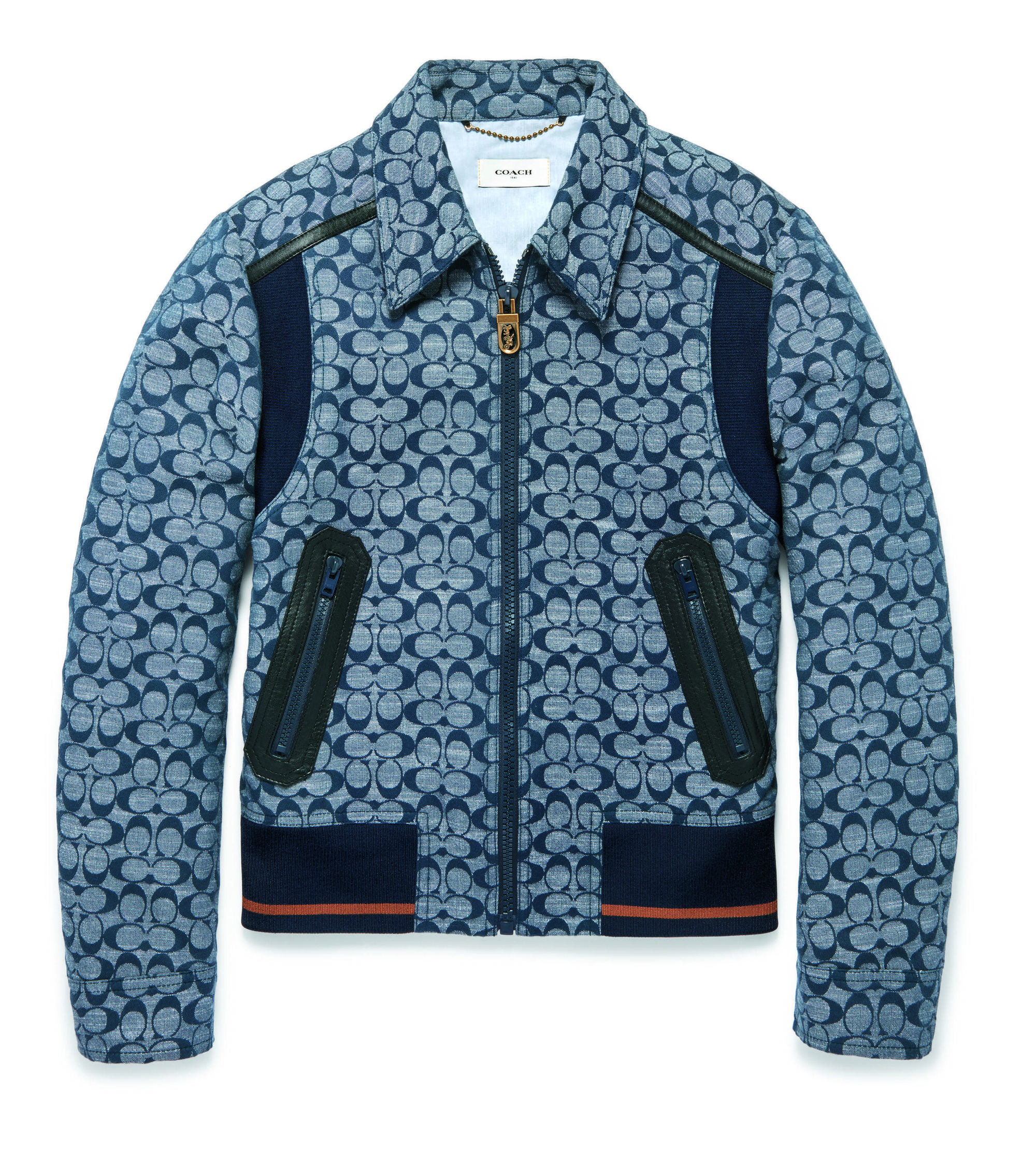 蕭敬騰的Chambray外套。NT$23,800（COACH提供）
