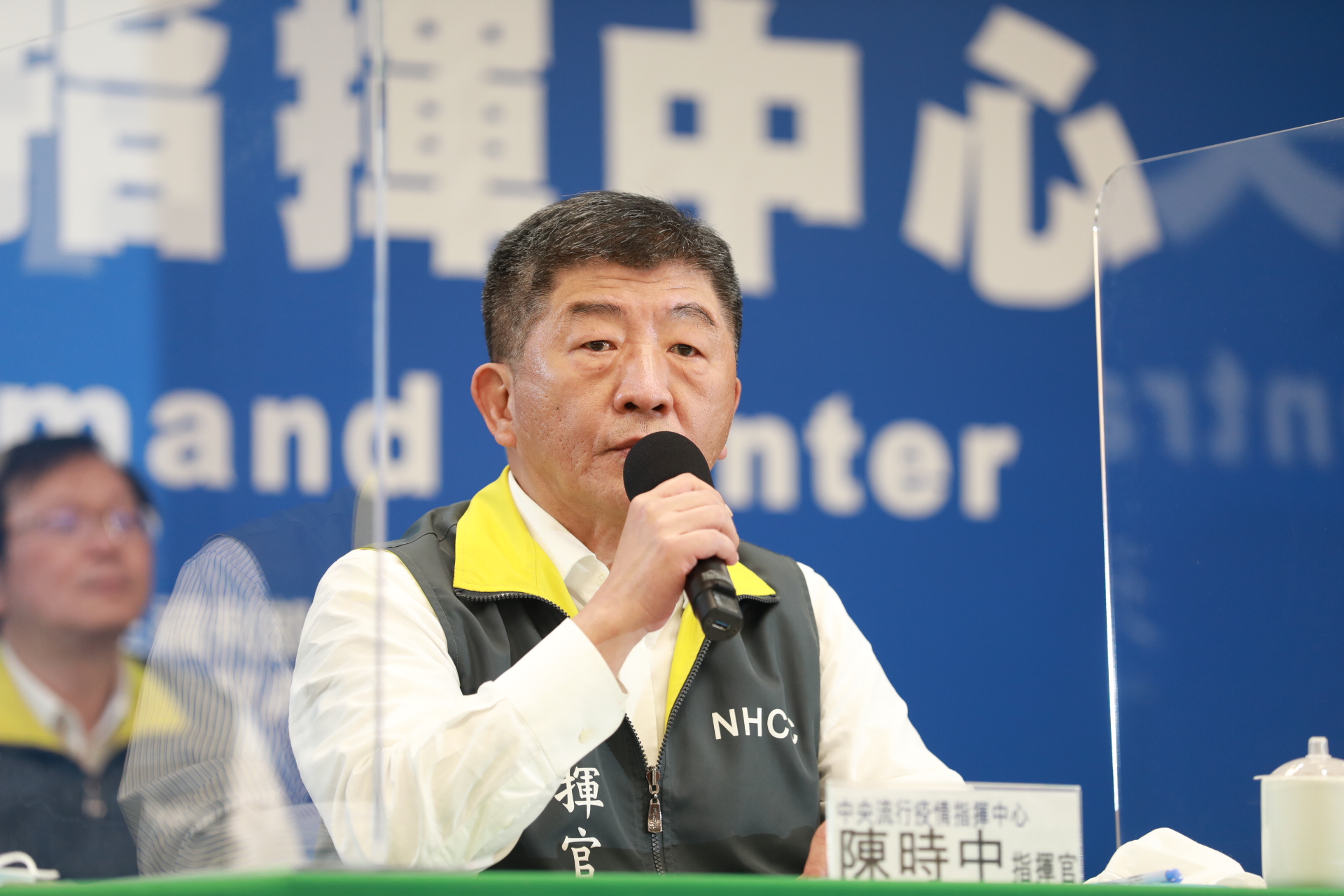 陳時中連續140天召開直播記者會，向台灣民眾報告疫情狀況。（中央流行疫情指揮中心提供）