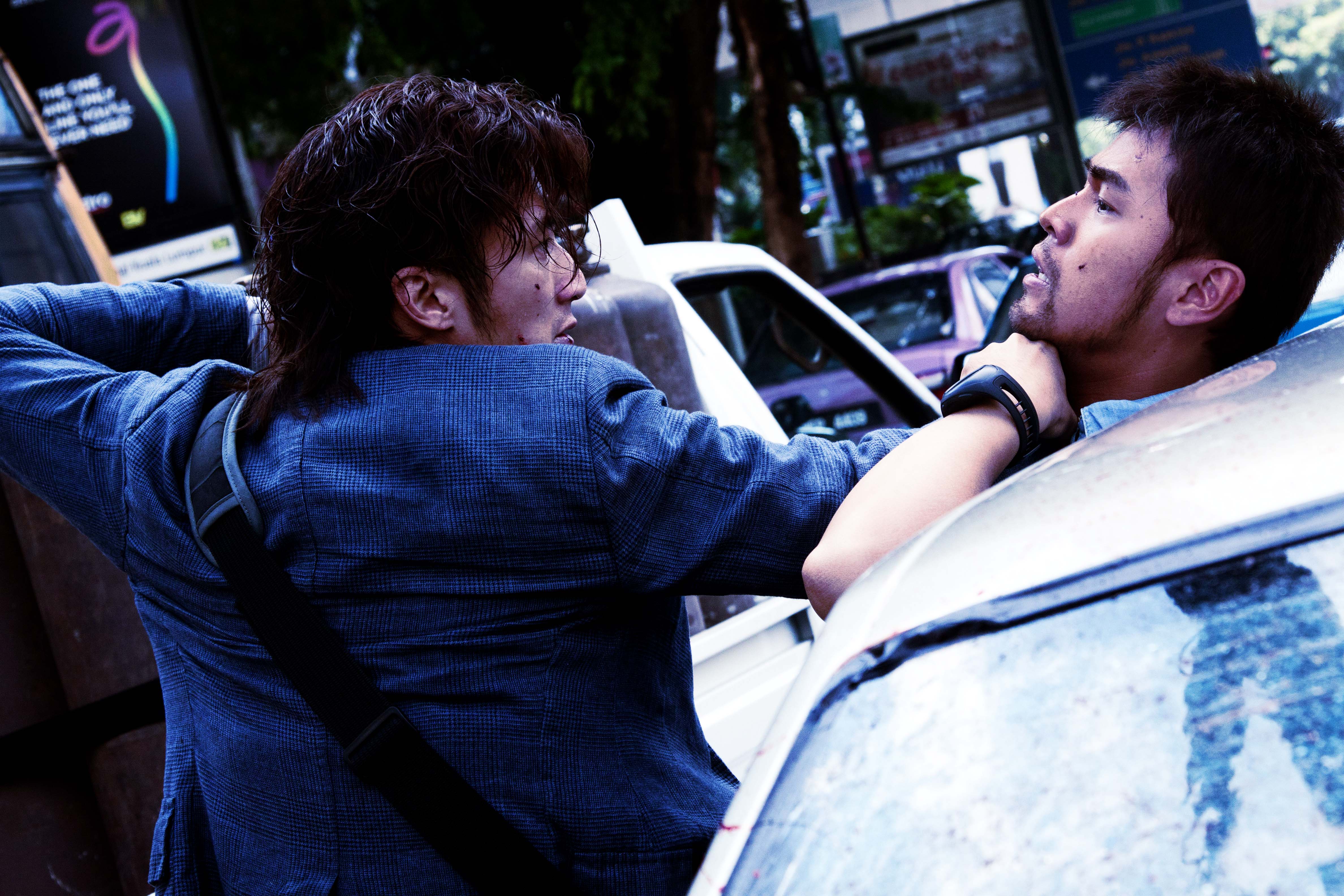 謝霆鋒在《逆戰》中扮演通緝犯，卻與親生弟弟周杰倫身份對立產生矛盾。（friDay影音提供）