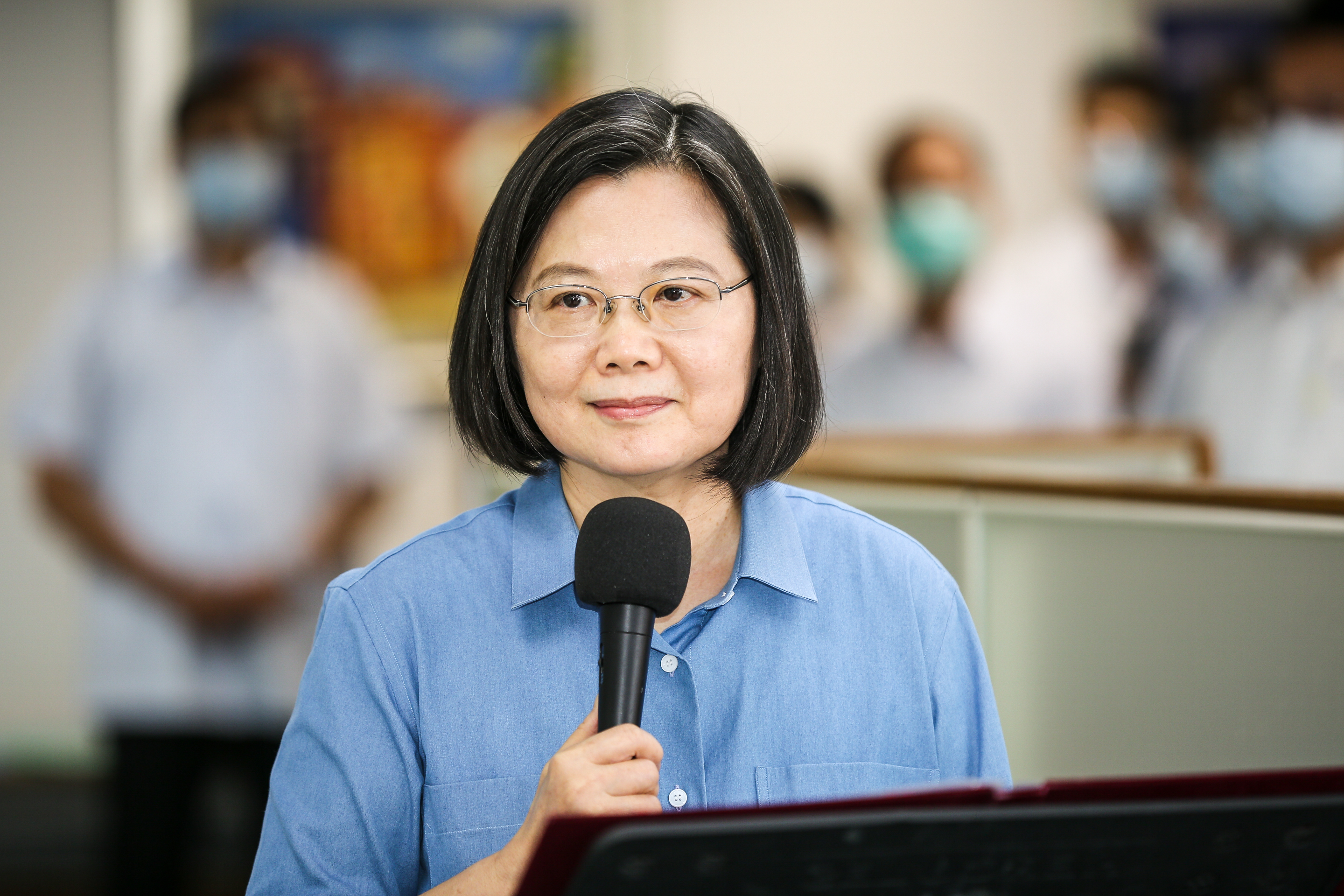 總統蔡英文今接受媒體訪問。