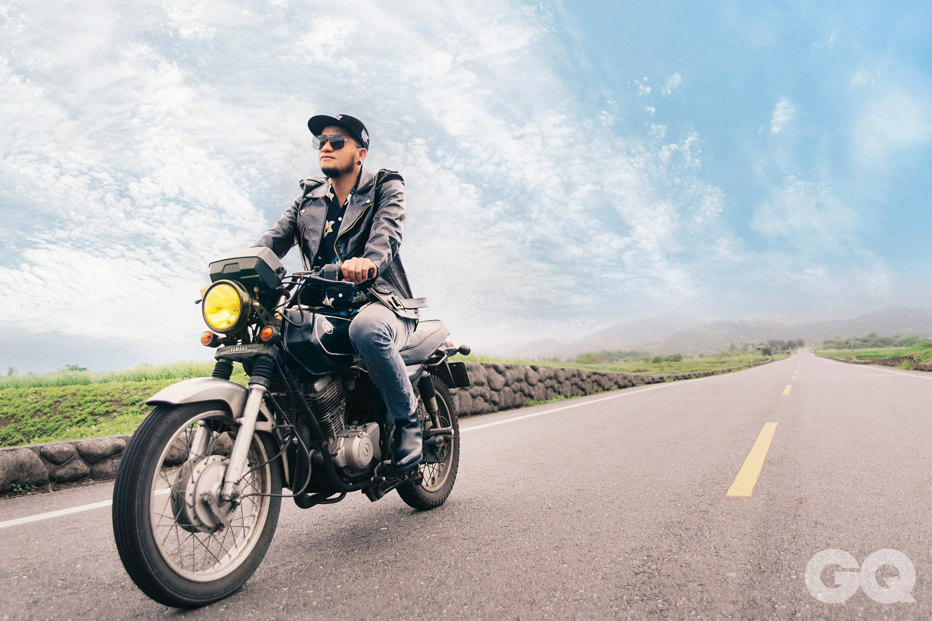 張震嶽計畫有一天他會帶著全家移居台東，到時也許弄個餐車生意。（GQ提供）