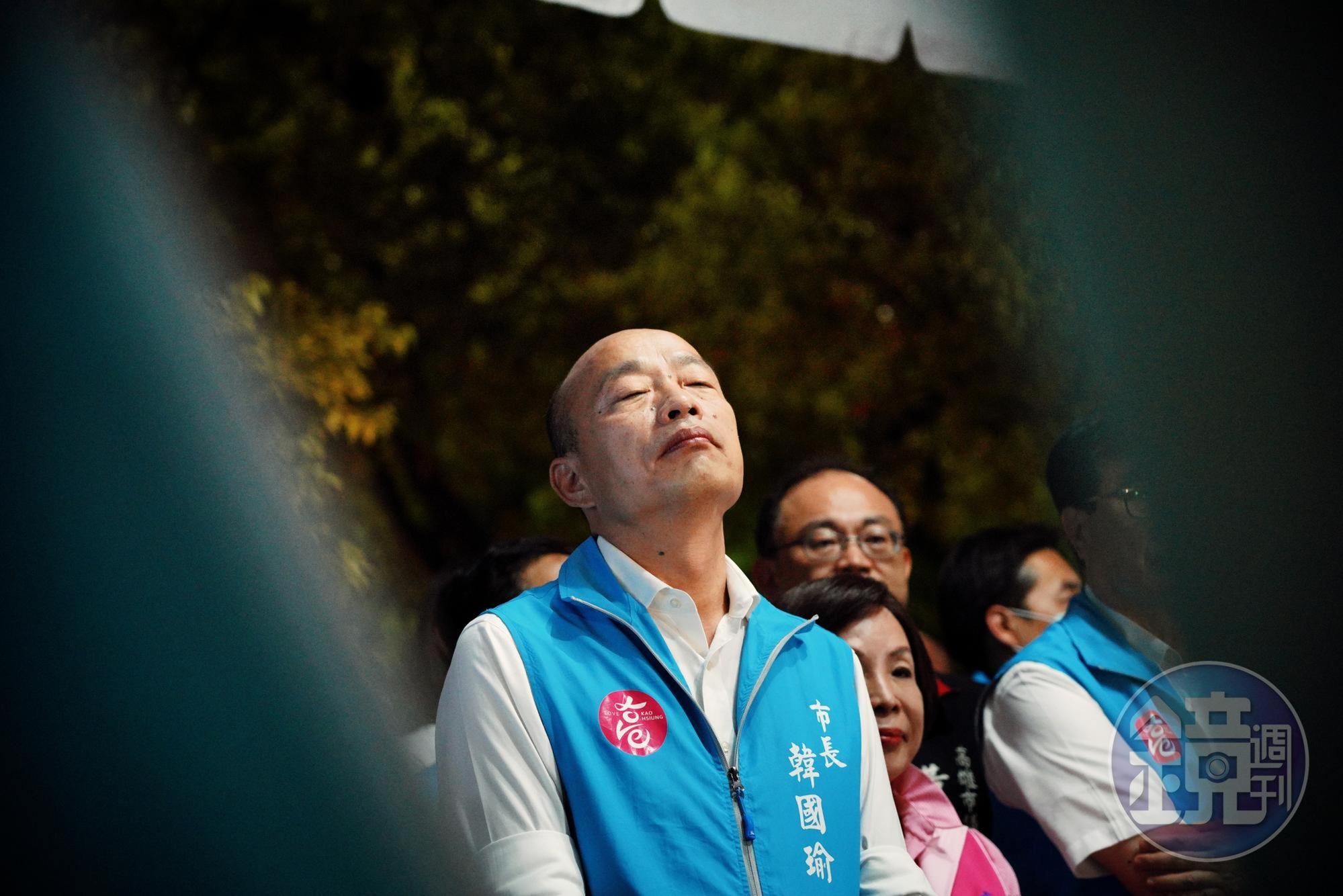 韓國瑜今日為許崑源抱屈，並將許比擬為鄭南榕。（本刊資料照）