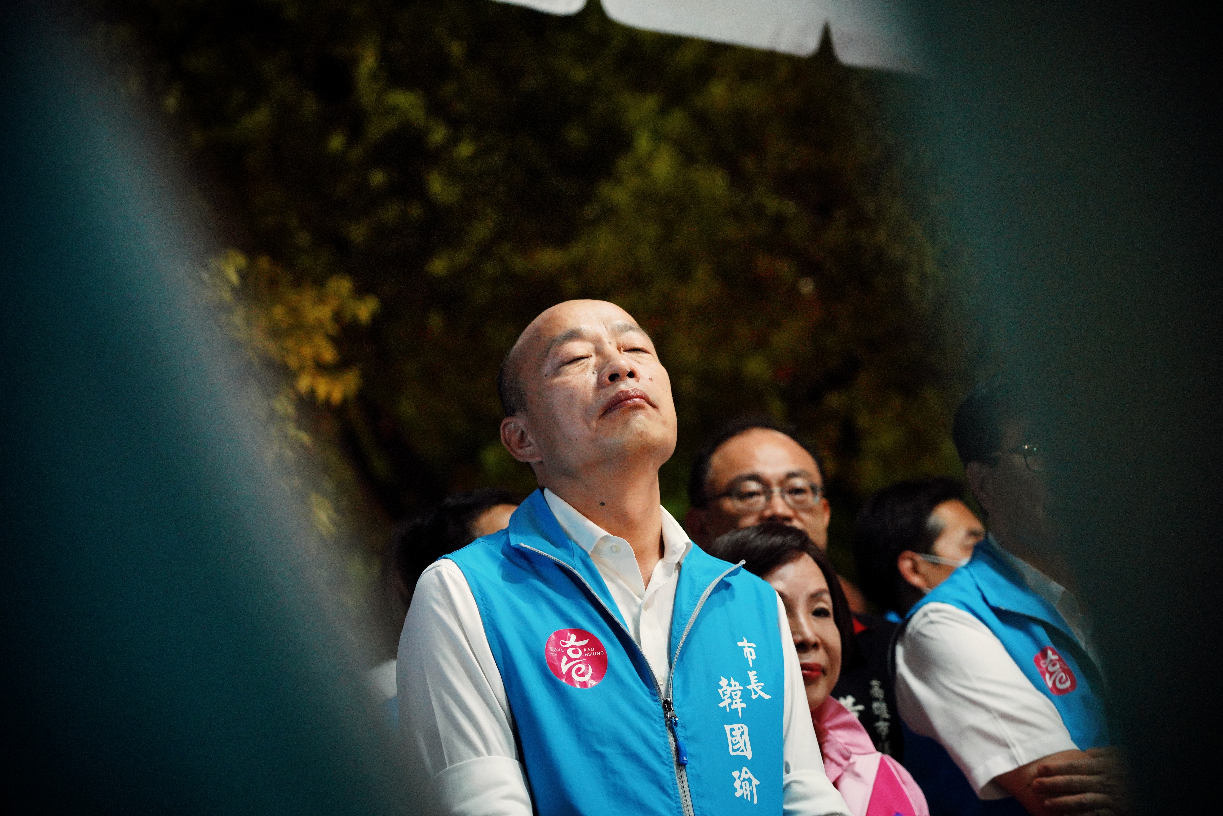 韓國瑜今日為許崑源抱屈，並將許比擬為鄭南榕。（本刊資料照）