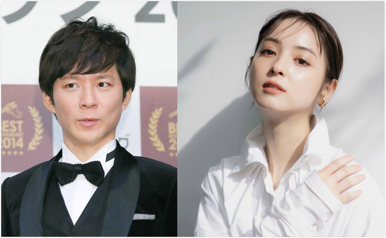 佐佐木希（右圖）和渡部建結婚3年，渡部婚後也不斷偷吃約砲。（翻攝網路）