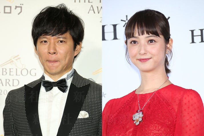 佐佐木希（右）諧星老公渡部建長年在外養砲友，婚後死性不改。（翻攝YAHOO!NEWS）