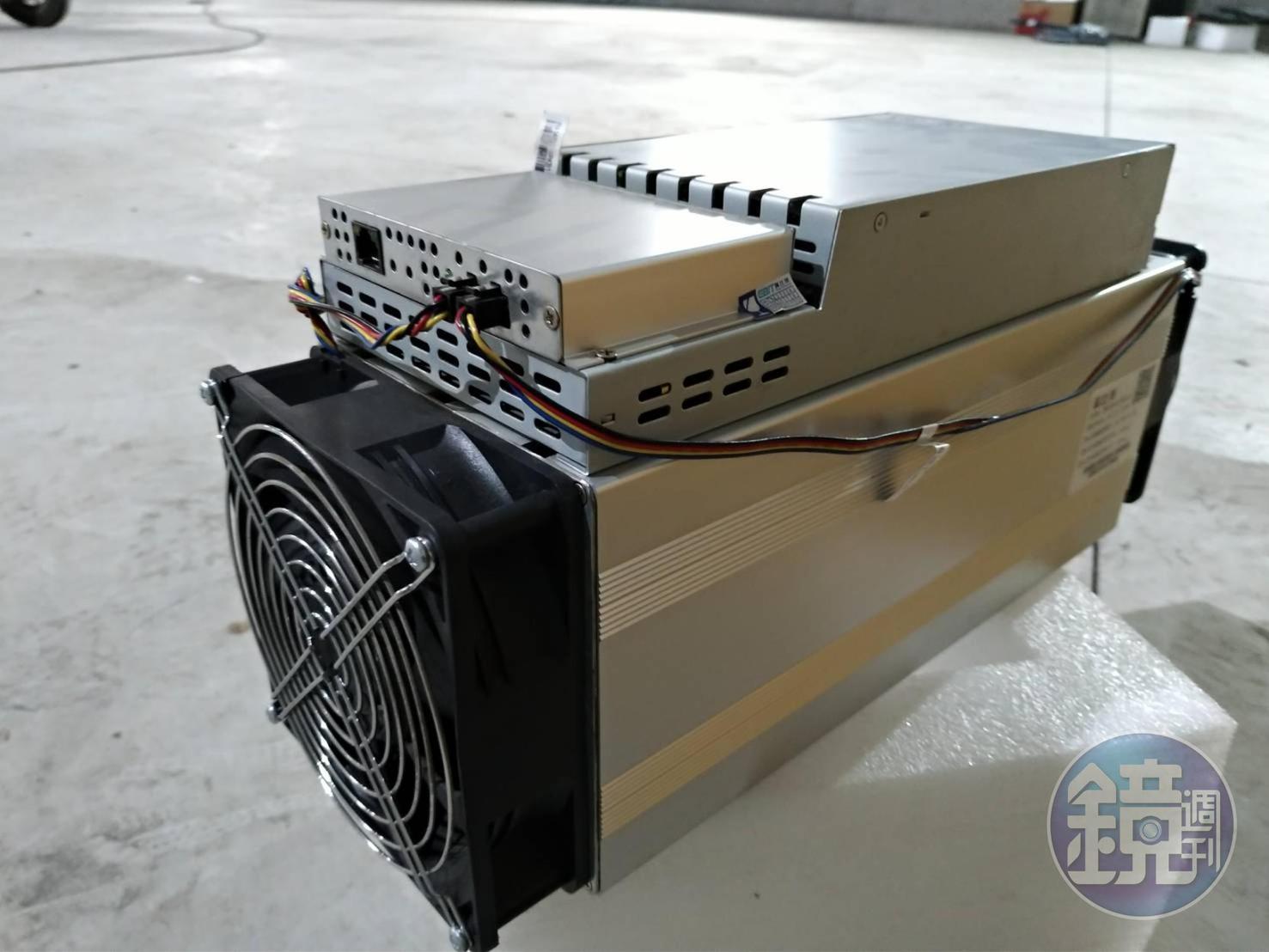 模組化的「礦機」都使用ASIC(高速運算晶片)。(本刊資料照)