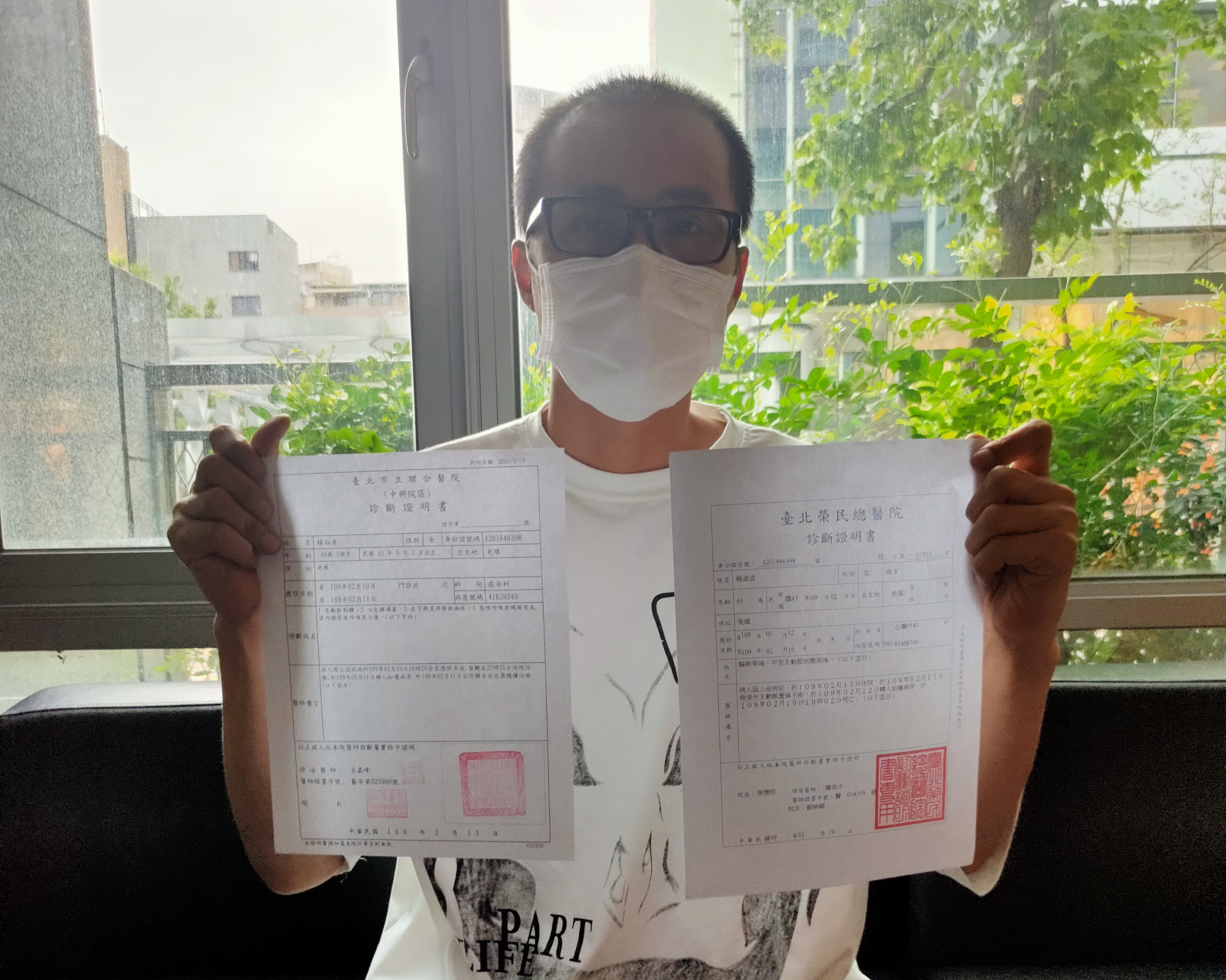 陳先生控訴，因排便出血前往中興醫院看診，竟被診斷為菜花。