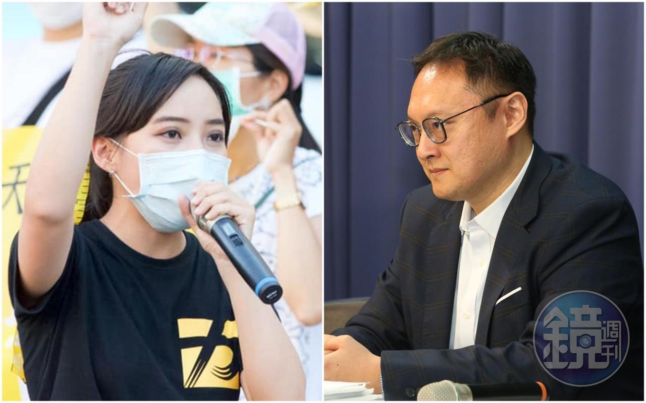 鄭照新(右)po文痛批黃捷(左)無視網路上對議長的抹黑,甚至還有人幸災樂禍稱「夕賀」。(翻攝自黃捷臉書/本刊資料照)
