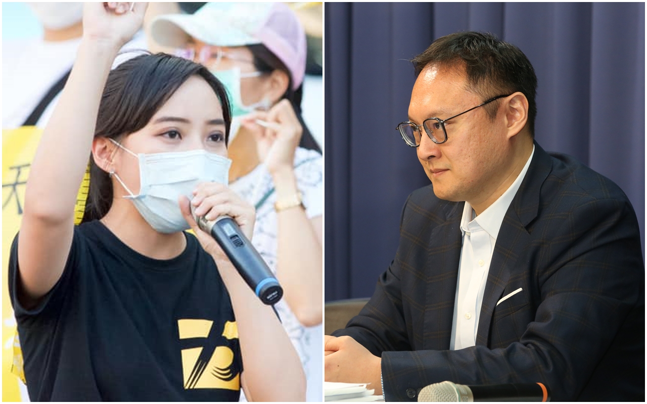 鄭照新（右）po文痛批黃捷（左）無視網路上對議長的抹黑，甚至還有人幸災樂禍稱「夕賀」。（翻攝自黃捷臉書／本刊資料照）