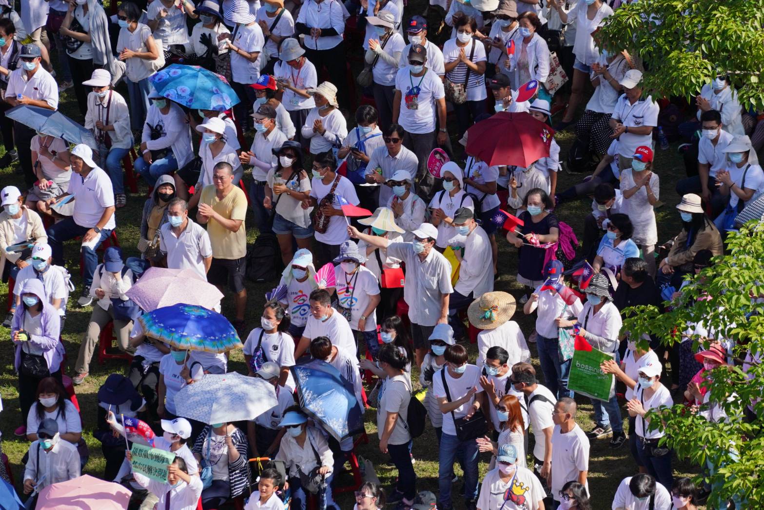 「真愛高雄，珍重再見」音樂會現場湧入相當多韓粉相挺。