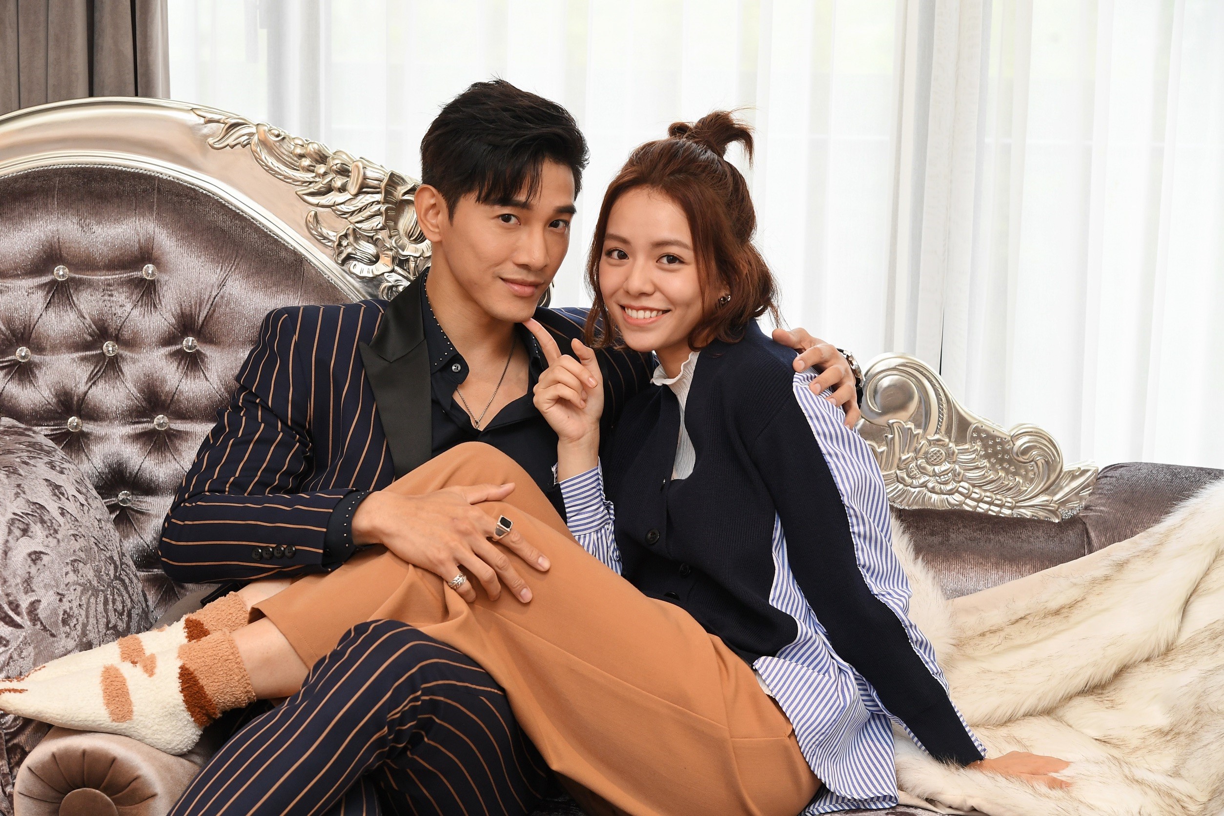 張立昂、宋芸樺透露兩人在《浪漫輸給你》中，會有尺度超高的演出。（三立提供）