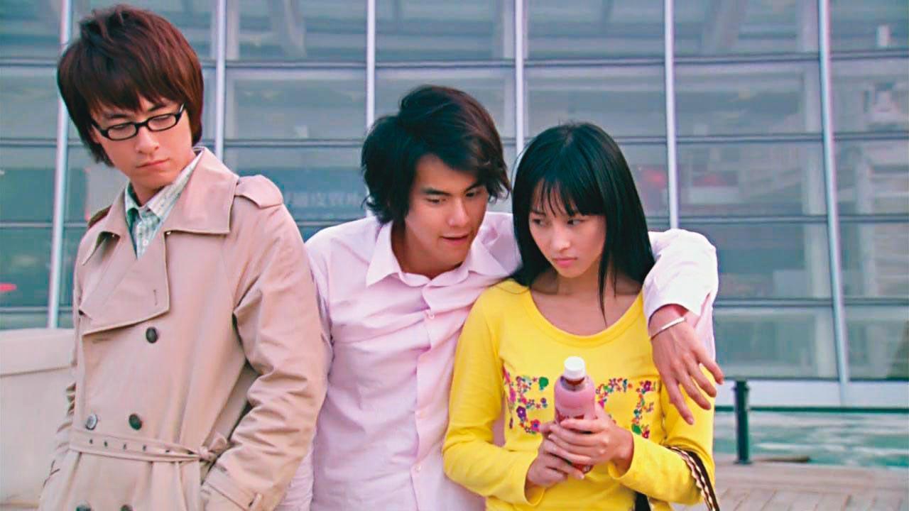 羅北安在2008年拍《蜂蜜幸運草》第一次遇見彭于晏(中),當時覺得他就是個活潑的大男孩。左為鄭元暢,右為張鈞甯。