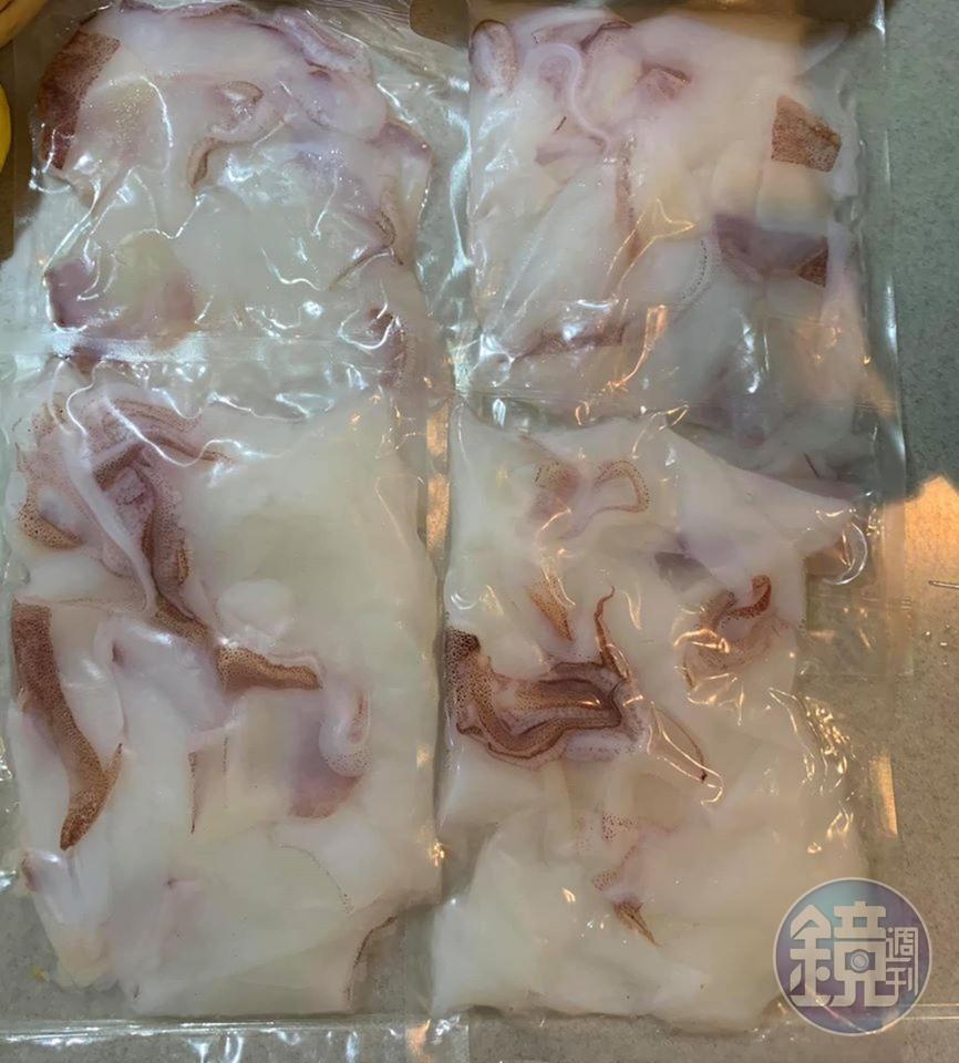 準備了4包透抽。