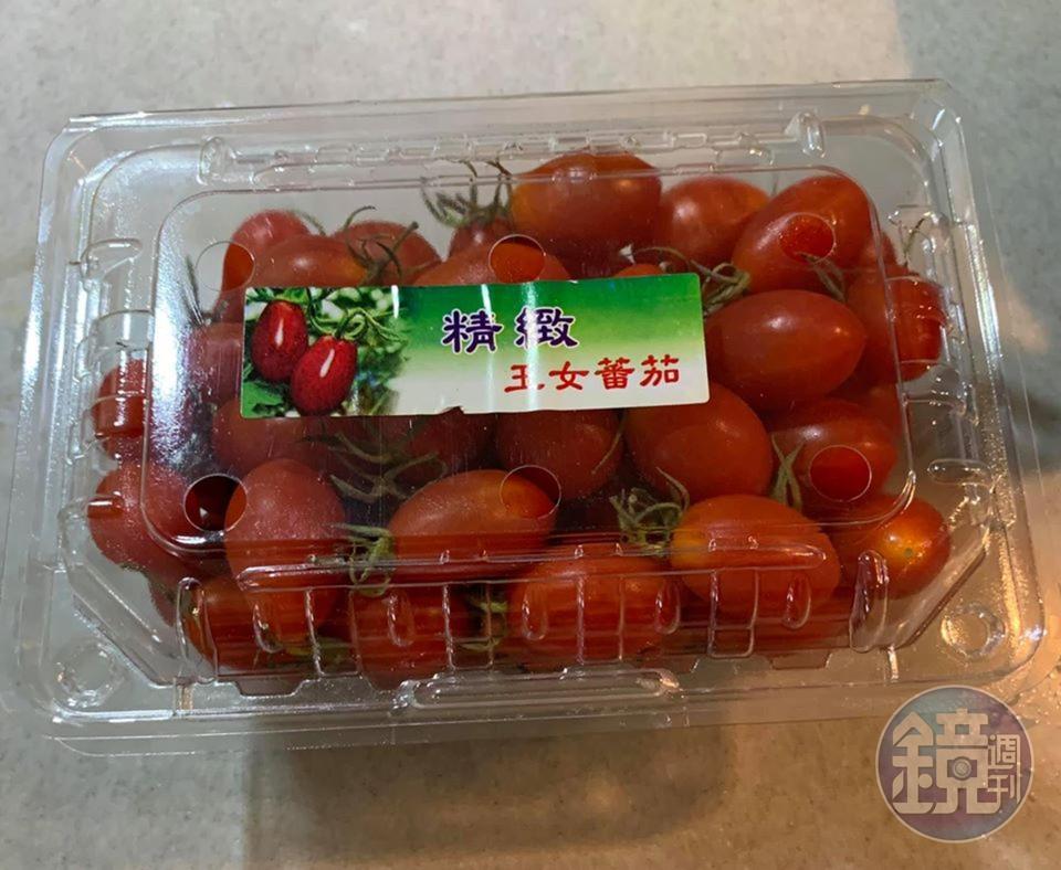 小番茄1盒，任何品種皆可。