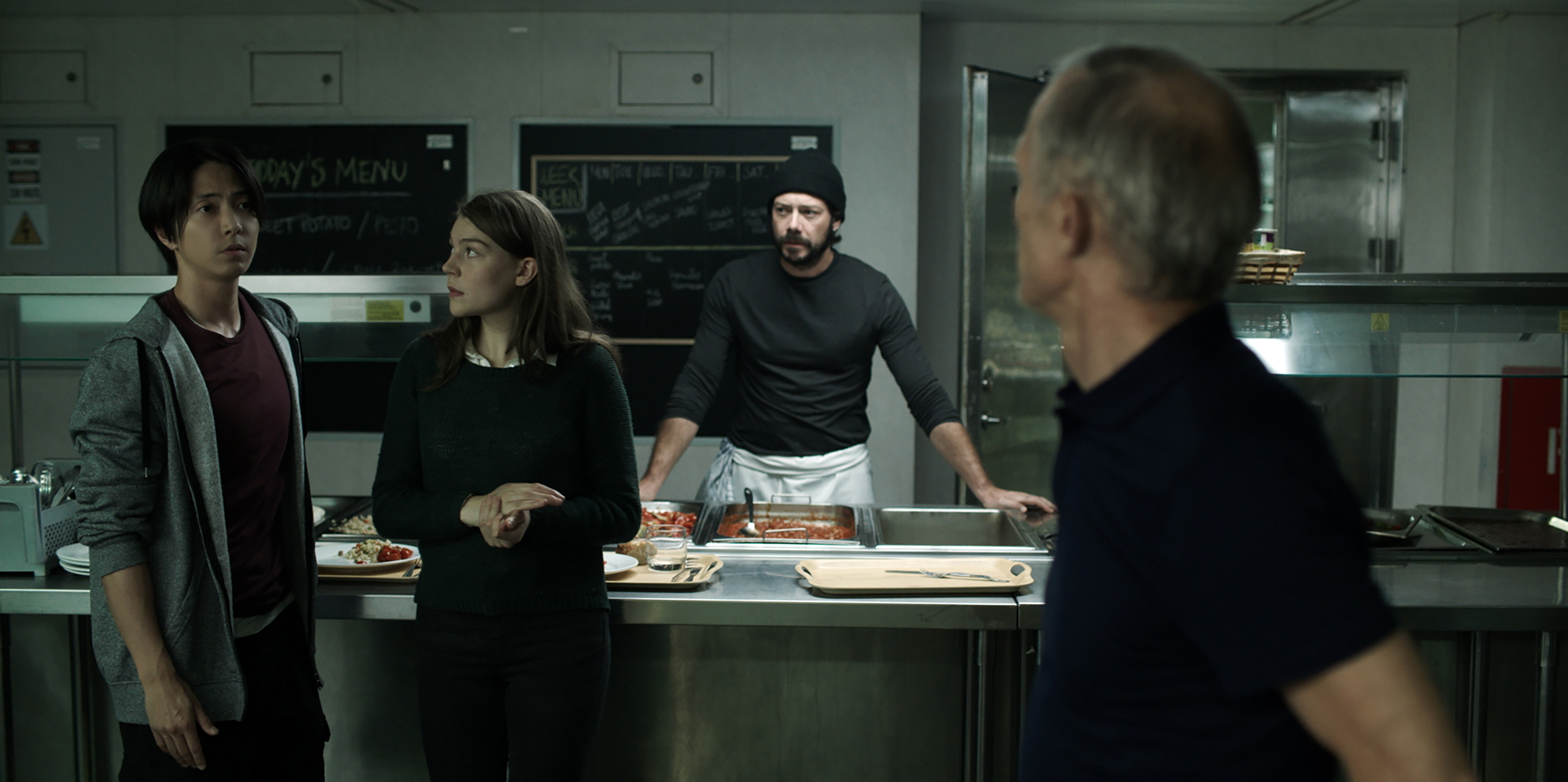 山下智久首次參與國際作品，HBO Asia原創影集《極地闇殺》已上線。（HBO提供）