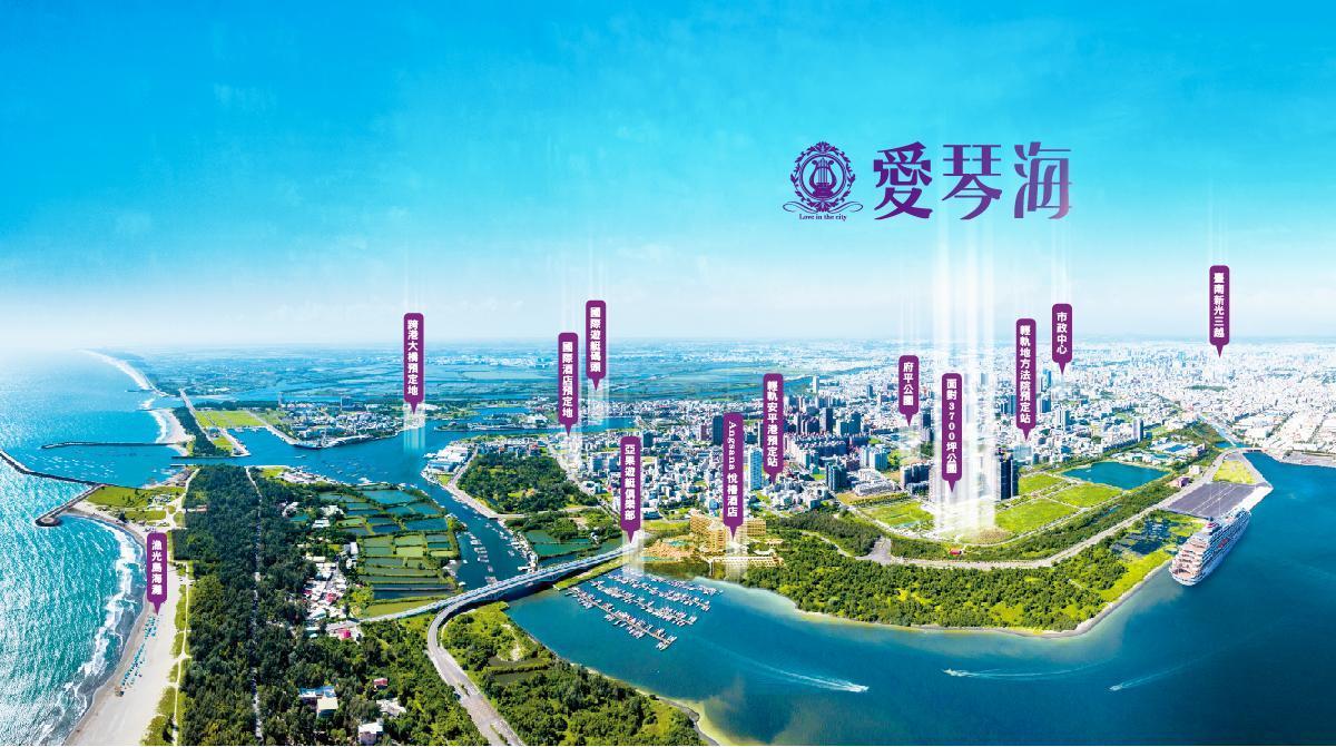 同時坐擁學區、賣場、百貨、捷運,新灣區是台南不可多得的一塊瑰寶。