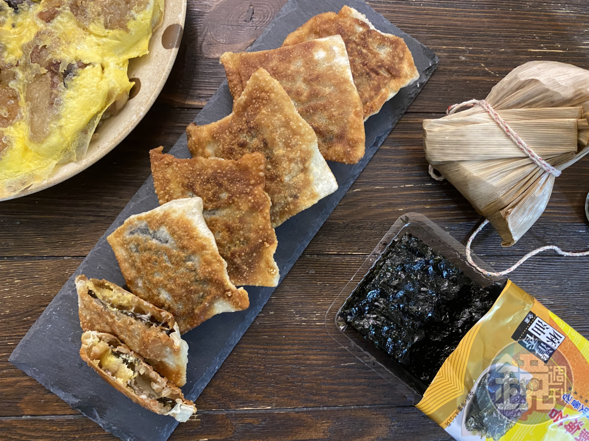 只要準備餛飩皮等簡單材料，北部粽也能變身時髦Tapas。