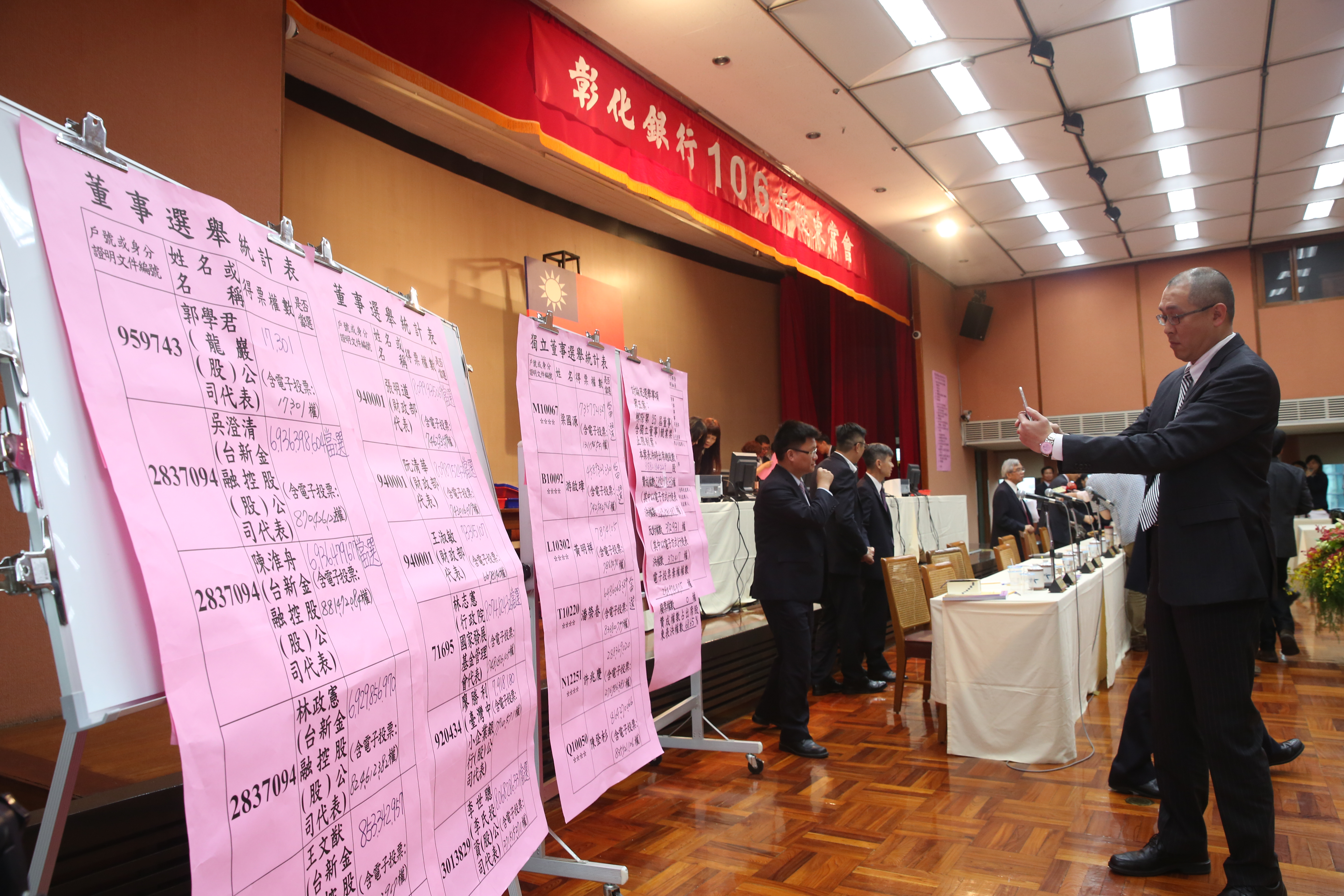 彰銀6年前由官民共治改公股經營後，彰銀經營權大戰每3年就要上演一次。