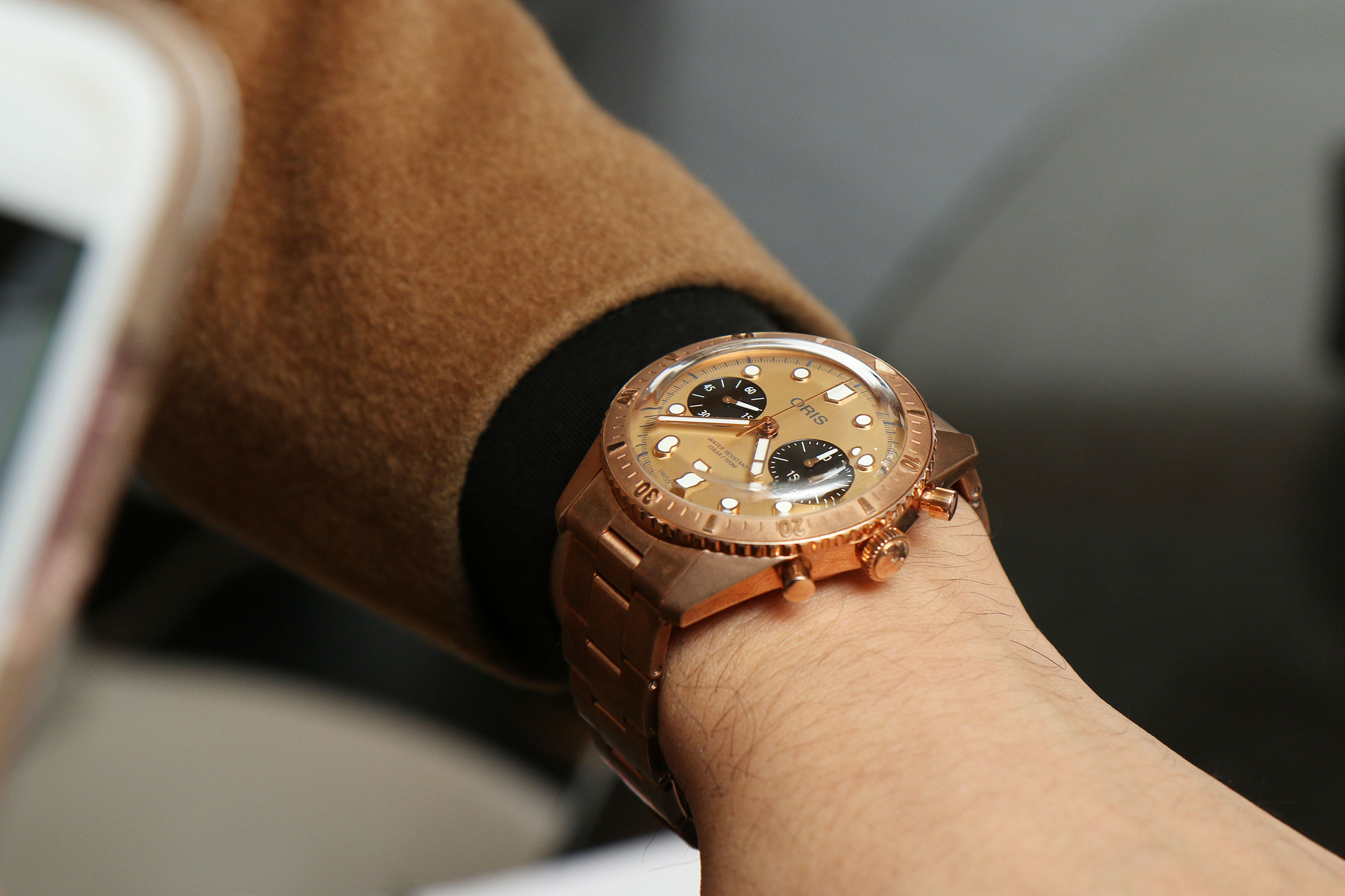 【2020新錶】銅殼不稀奇，青銅鏈帶有看過嗎？ORIS以誕生地命名的Hölstein限量錶