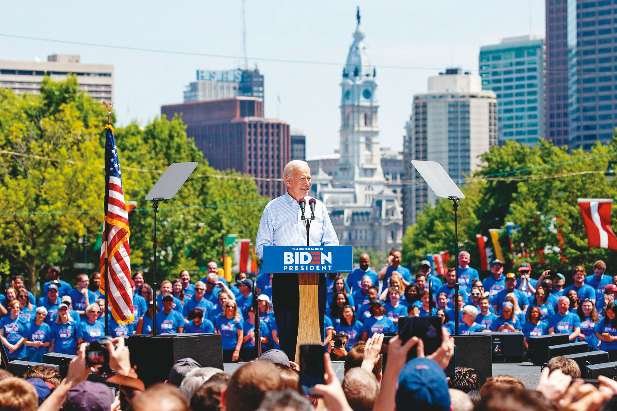 美國總統選舉充滿不確定性，恐對資本市場投下變數。圖為民主黨總統候選人拜登。（翻攝自拜登臉書）