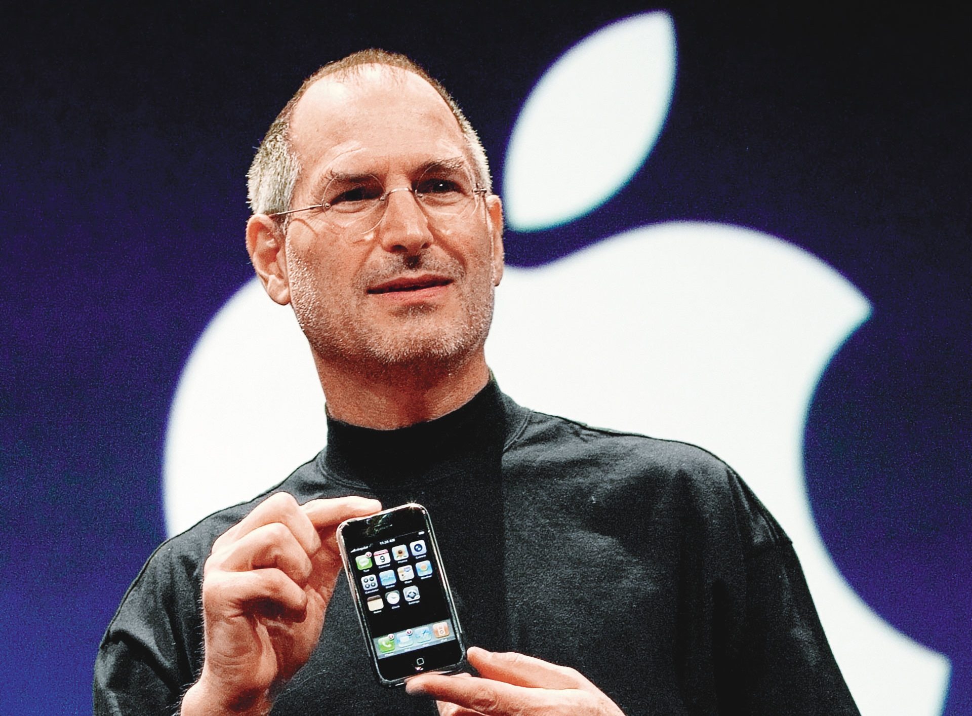 已逝的前蘋果執行長賈伯斯(圖),20多年前曾害黃崇仁差點破產,後來卻成了力晶的救命恩人。(翻攝Apple官網)