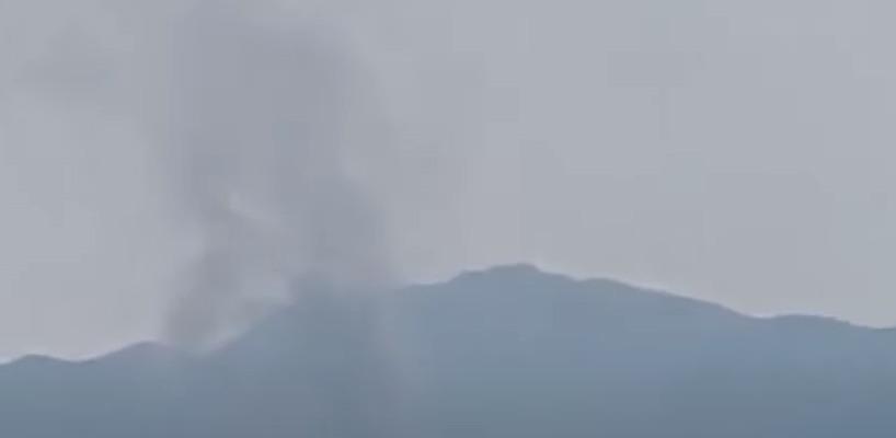 南韓統一部證實，下午2點49分，兩韓聯合辦公室遭北韓炸毀。（翻攝연합뉴스TV Youtube）