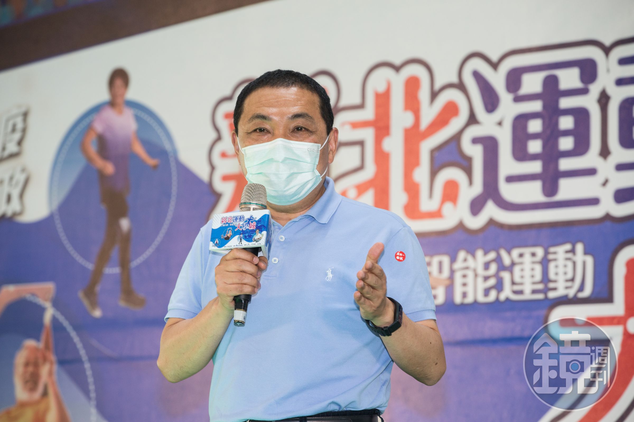 面對北京疫情再度升溫，新北市長侯友宜提醒大家須嚴正以待，在後疫情時代，仍要保持社交距離、戴口罩及勤洗手等習慣。（本刊資料照）