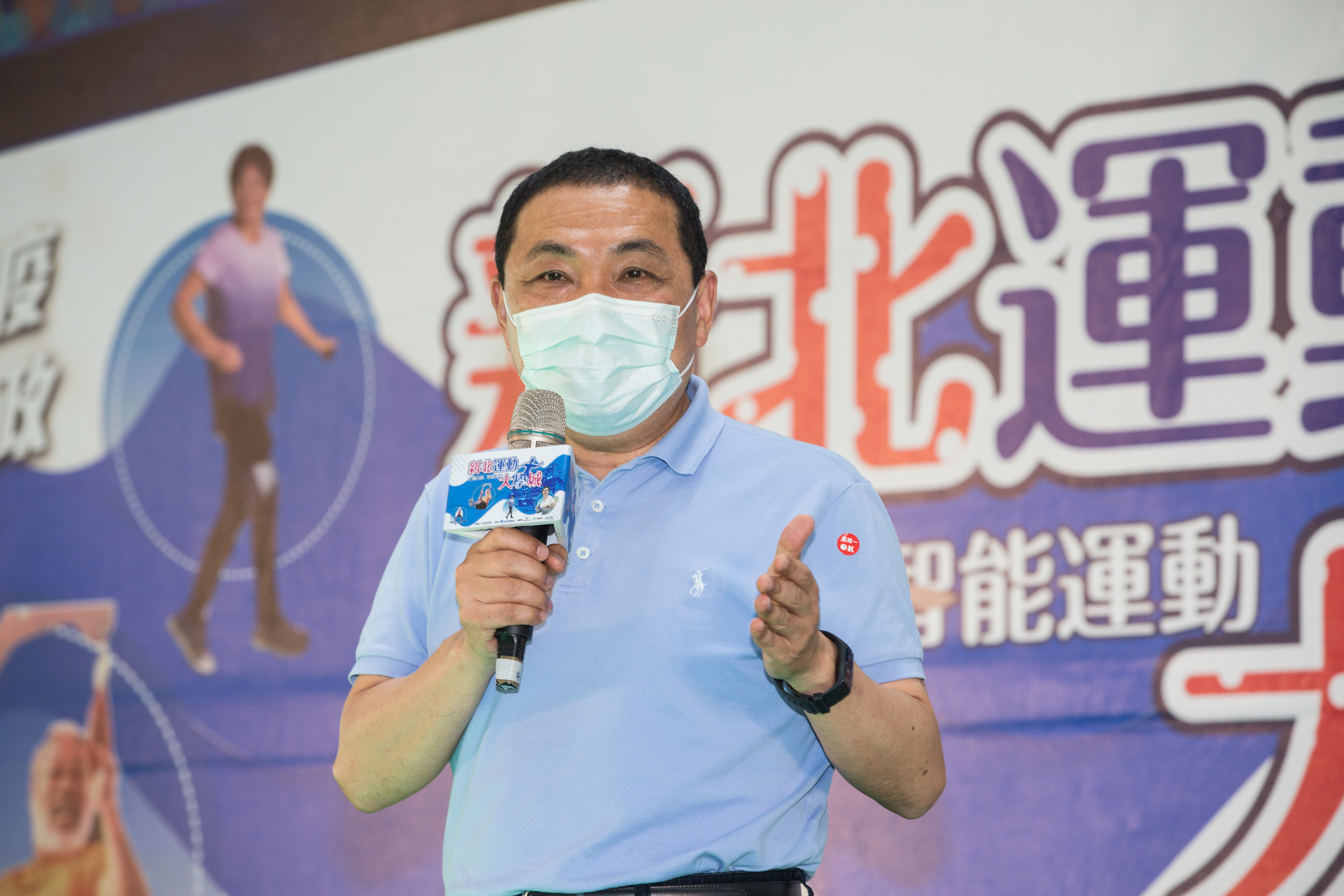 面對北京疫情再度升溫，新北市長侯友宜提醒大家須嚴正以待，在後疫情時代，仍要保持社交距離、戴口罩及勤洗手等習慣。（本刊資料照）