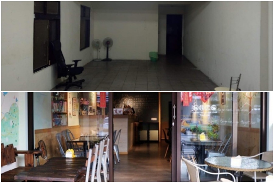 網友砸下近百萬裝修新店面,生意好轉後房東卻說不續約。(翻攝自爆怨公社)