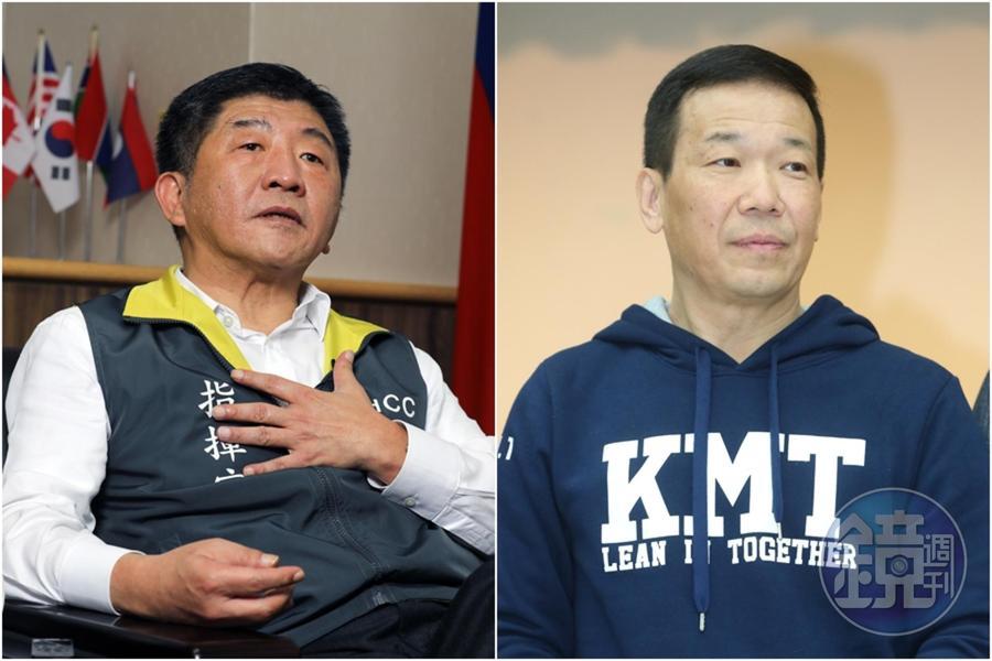 台北市議員鍾小平（右圖）表示陳時中（左圖）非常想選台北市長。（資料照）