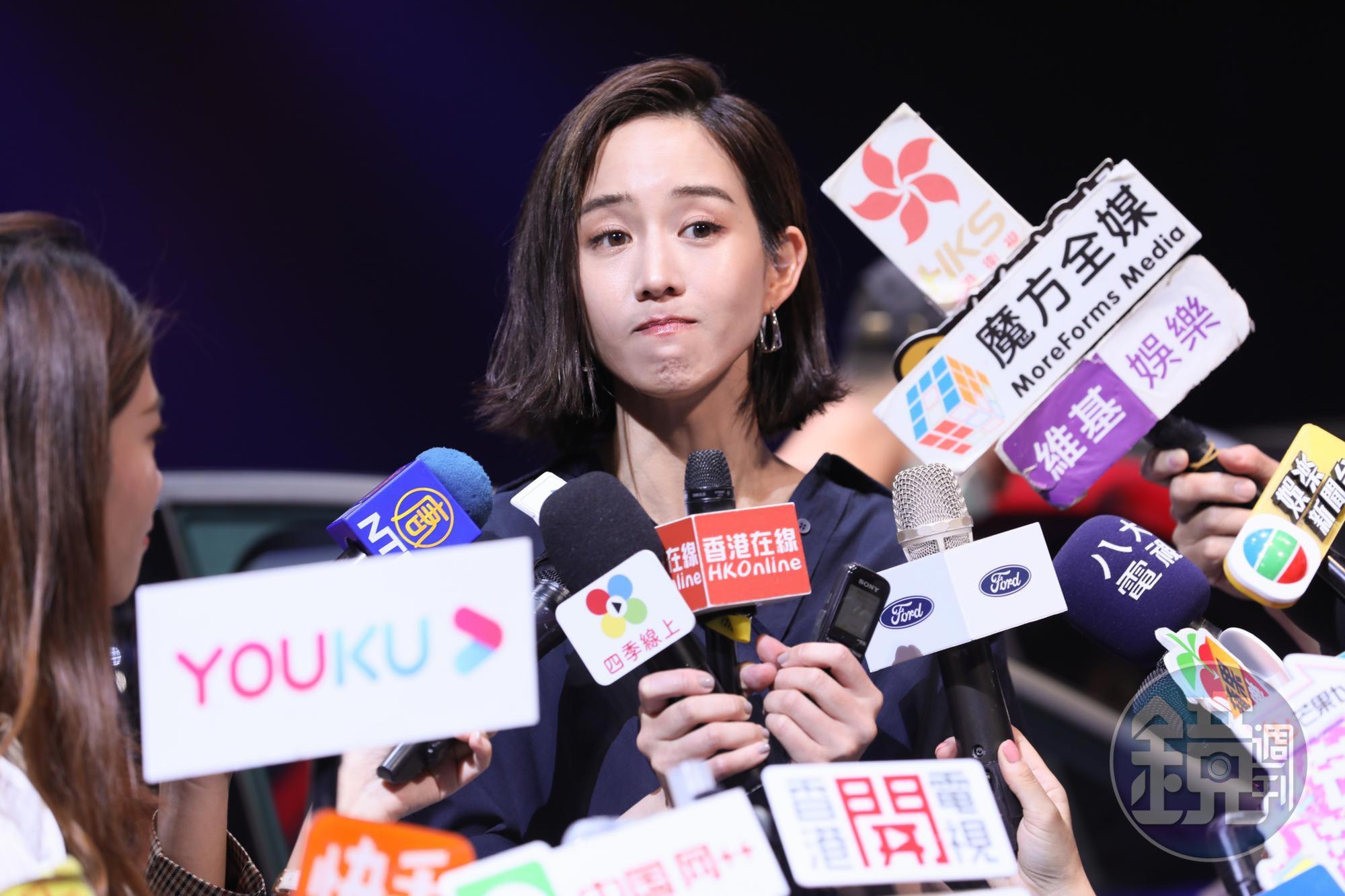 張鈞甯今出席代言記者會，再被感情問題淹沒。