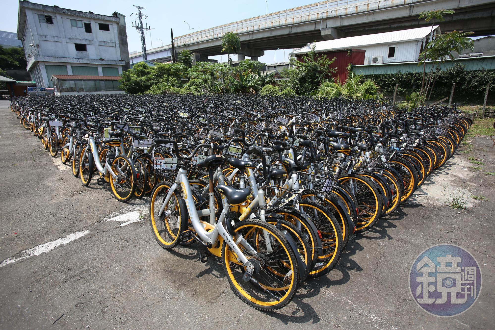 無樁式共享單車有oBike的前車之鑑，新北市府也訂出法規希望防止亂象重演。