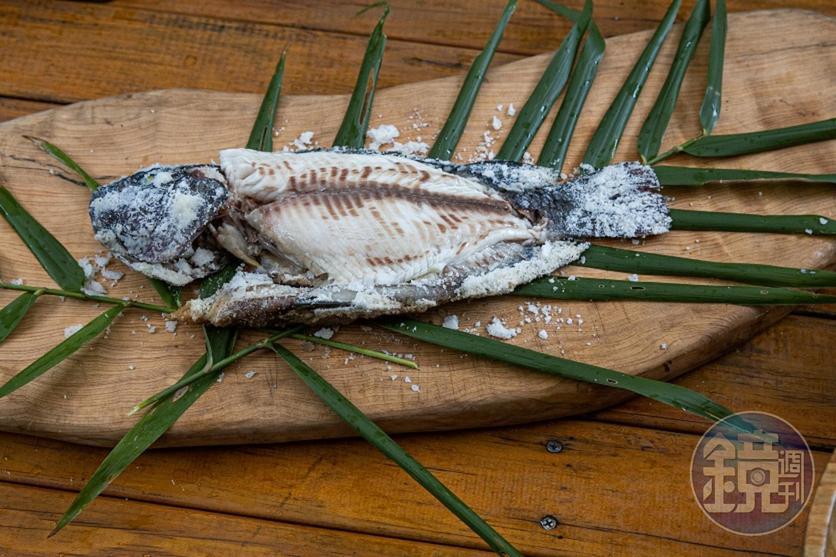 烤魚滋味鮮嫩。