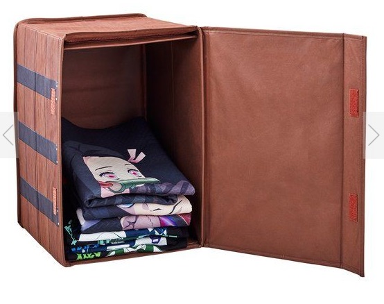 禰豆子收納箱尺寸為 45 × 30 × 30 公分。（翻攝BANDAI FASHION COLLECTION官網）