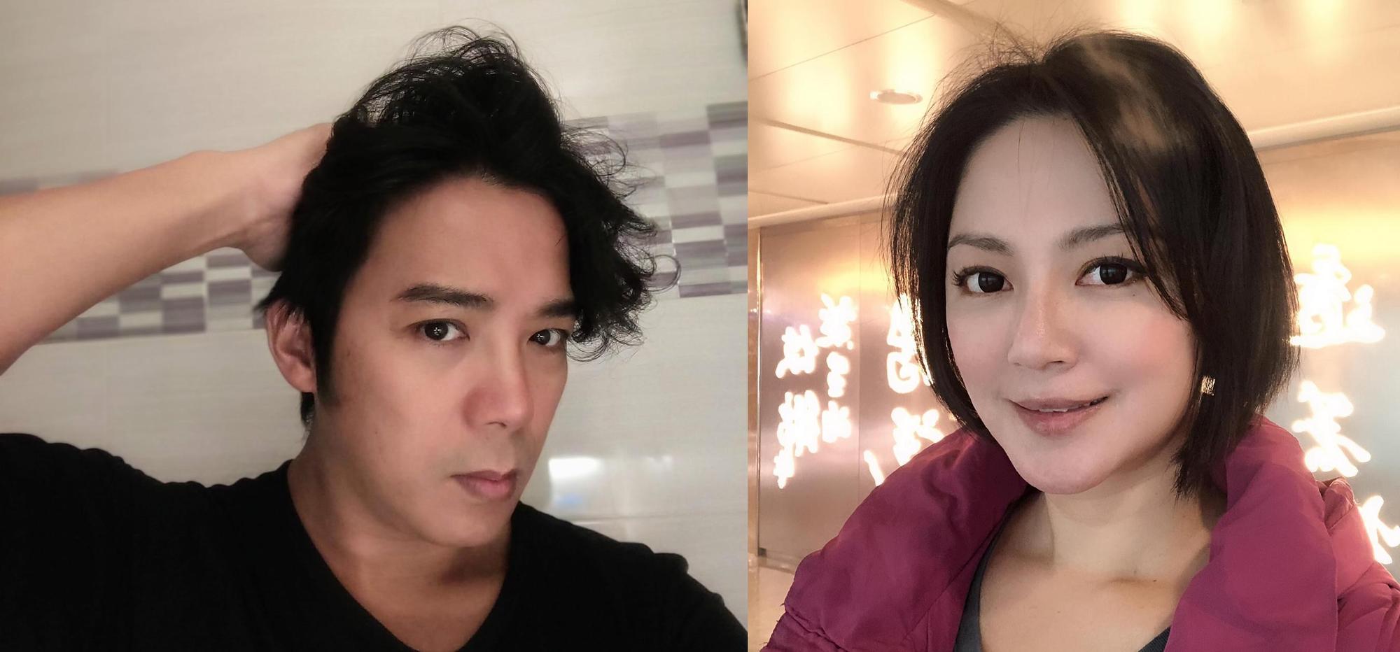 傅天穎與陳子強離婚多年,再度隔空交戰。(翻攝傅天穎、陳子強臉書)