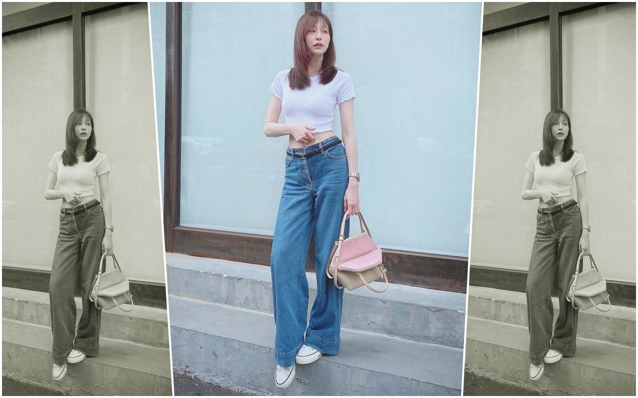 王心凌的PEEKABOO LIPS包款是2020春夏最新顏色。（翻攝自王心凌IG）