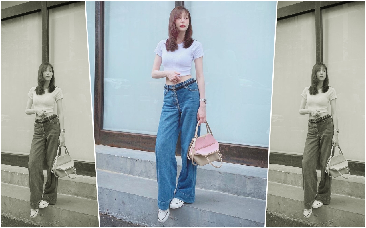 王心凌的PEEKABOO LIPS包款是2020春夏最新顏色。（翻攝自王心凌IG）