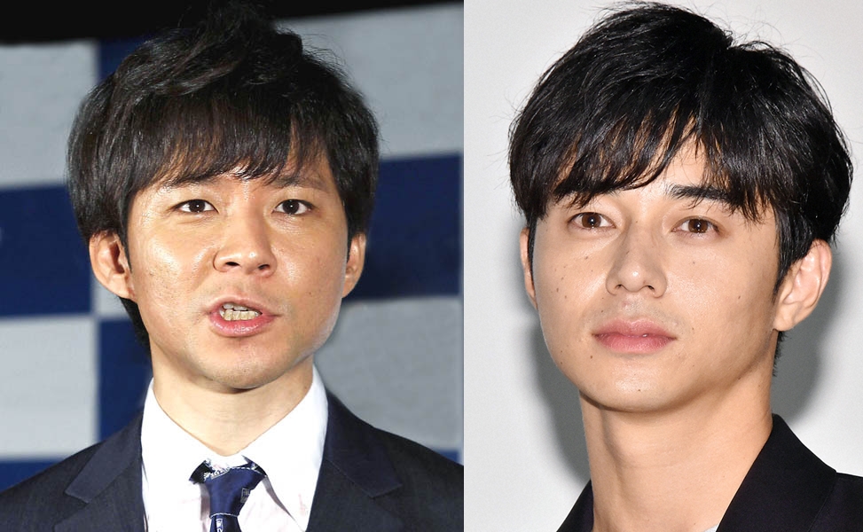 前後爆出不倫，東出昌大（右圖）被認為渣度輸給渡部建。（翻攝nikkan-gendai、sponichi）