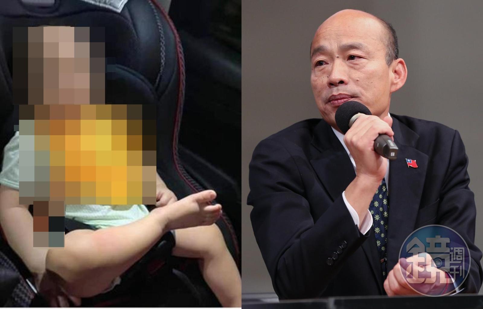 幼童的母親發現自己小孩照片被拿來消費當笑話，心痛報警準備提告。（左圖翻攝自爆廢公社、右圖本刊資料照）