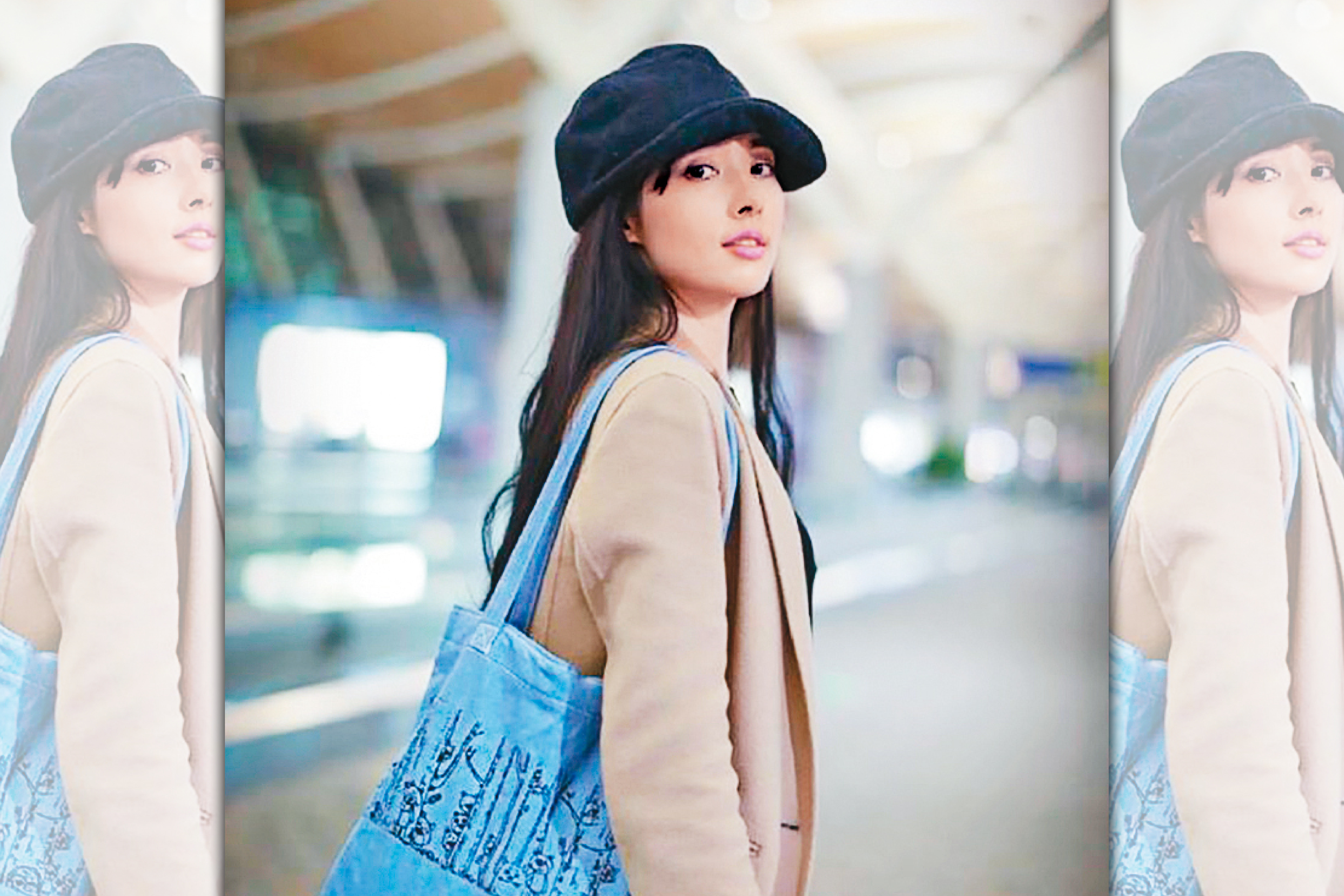 擁有四分之一美國血統的郭碧婷，從模特兒出道。（翻攝郭碧婷臉書）