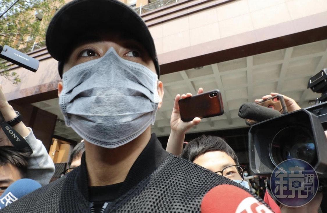 4月被搜出持有含大麻油電子菸的祝釩剛，獲檢方緩起訴處分。