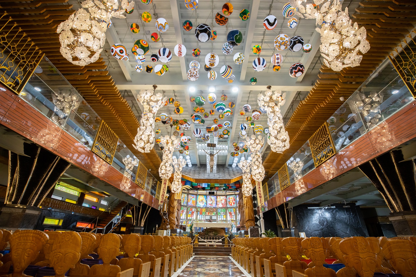 名列「世界百大特殊教堂」的屏東泰武「佳平法蒂瑪聖母堂」。