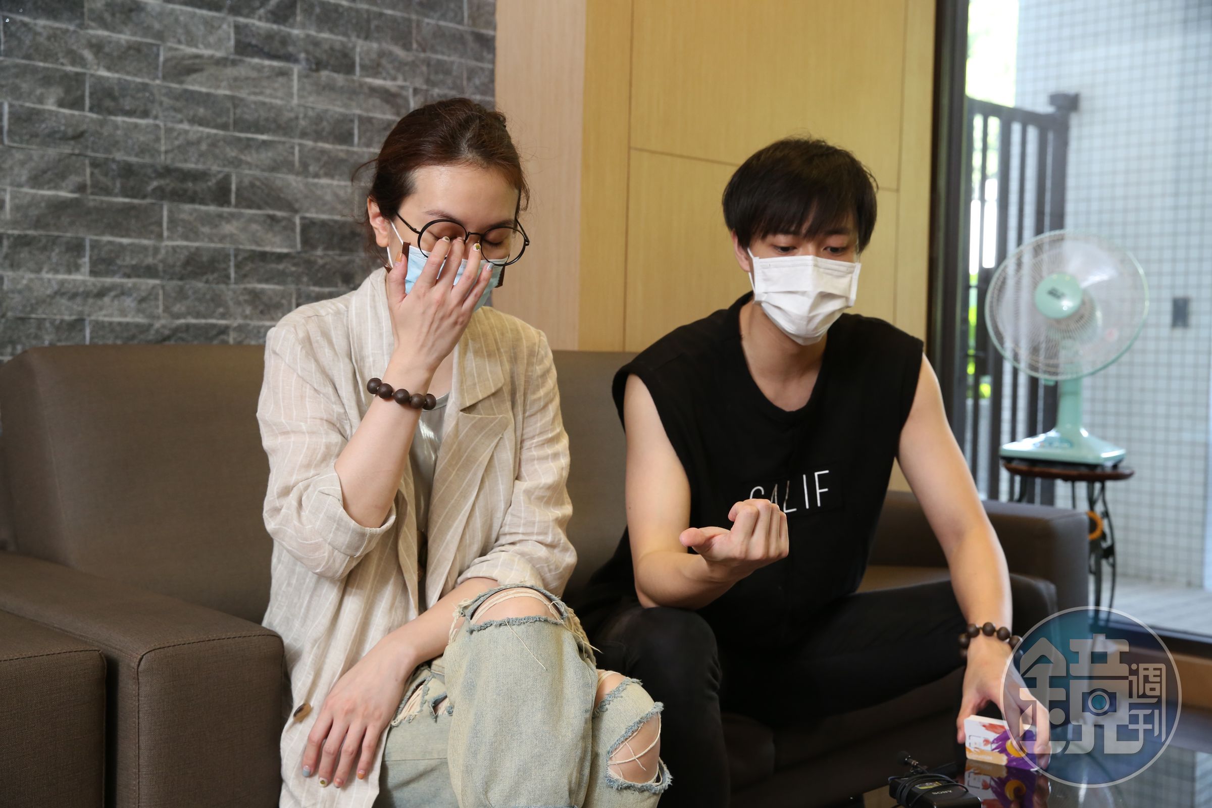 區塊鏈吸金詐騙受害者Emily（左），區塊鏈吸金詐騙受害者Benson（右）。
