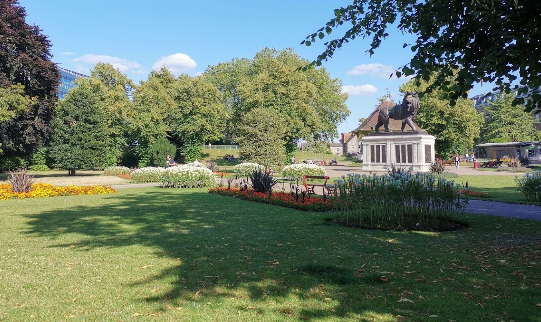 福伯里公園20日傍晚發生一起隨機砍人事件,造成3死3傷的悲劇。(翻攝自Google Map)